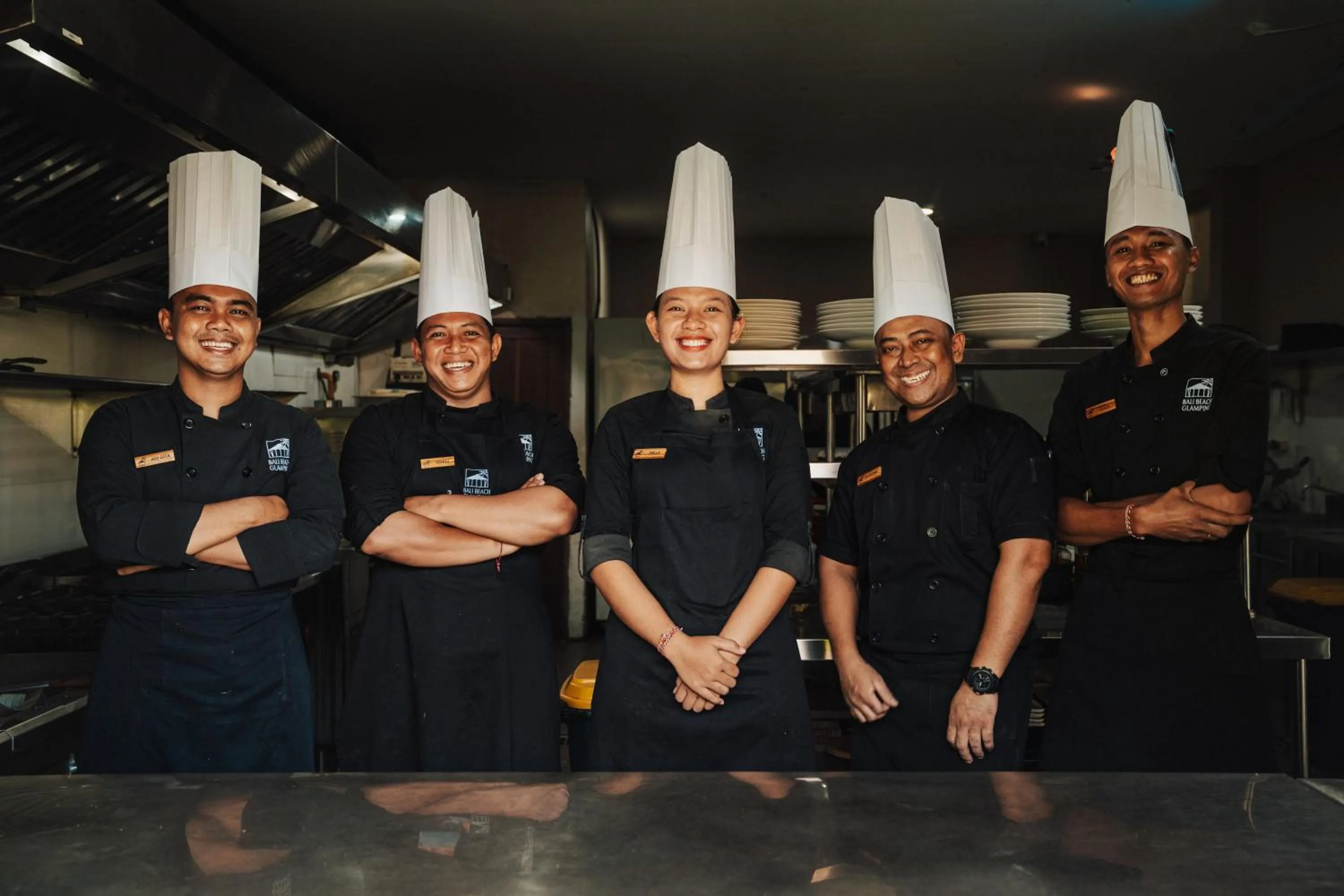 Staff in Bali Beach Glamping