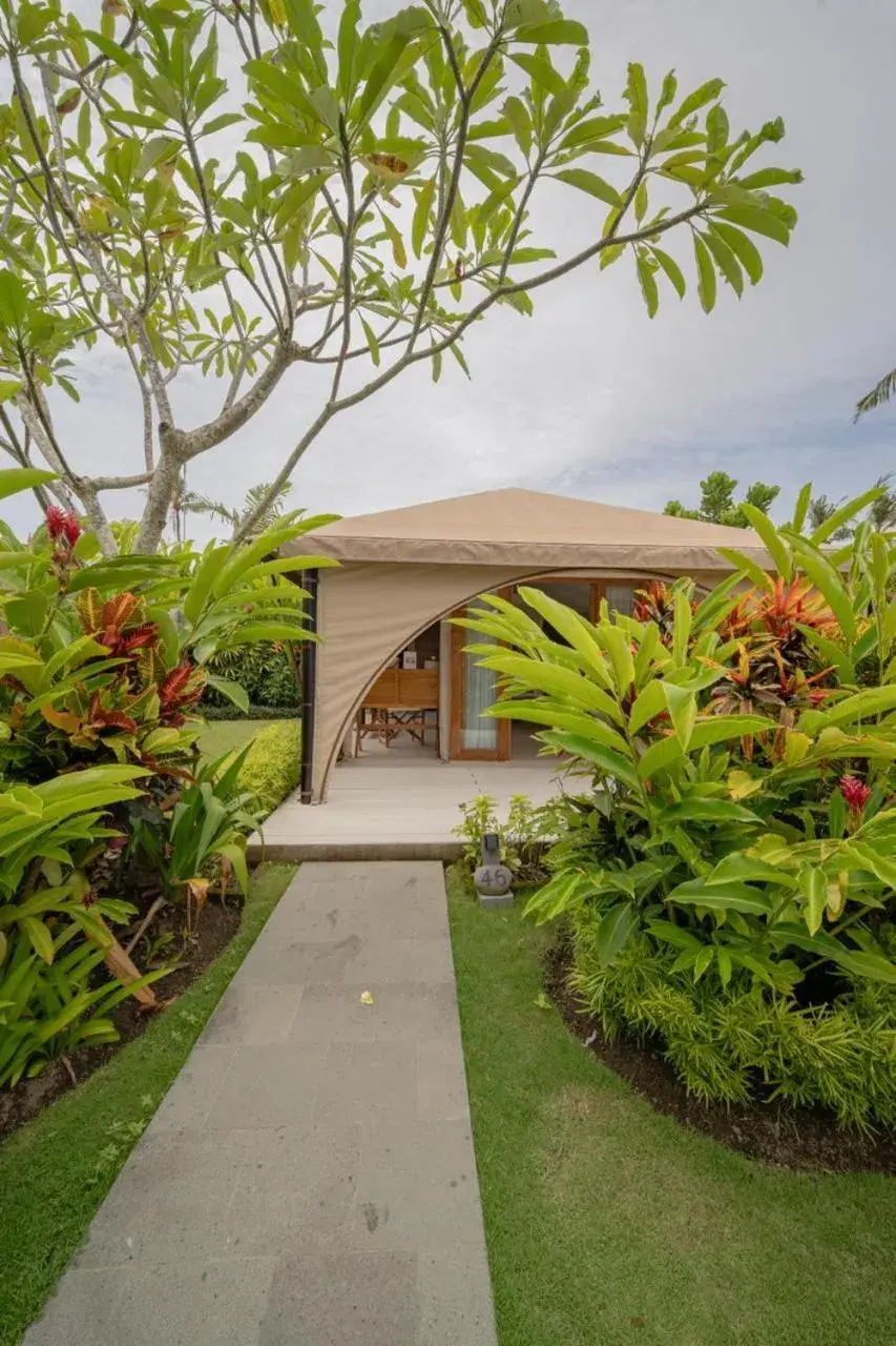 Garden view in Bali Beach Glamping Garden view in Bali Beach Glamping