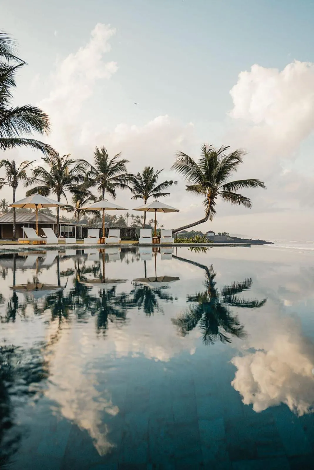 Pool view in Bali Beach Glamping