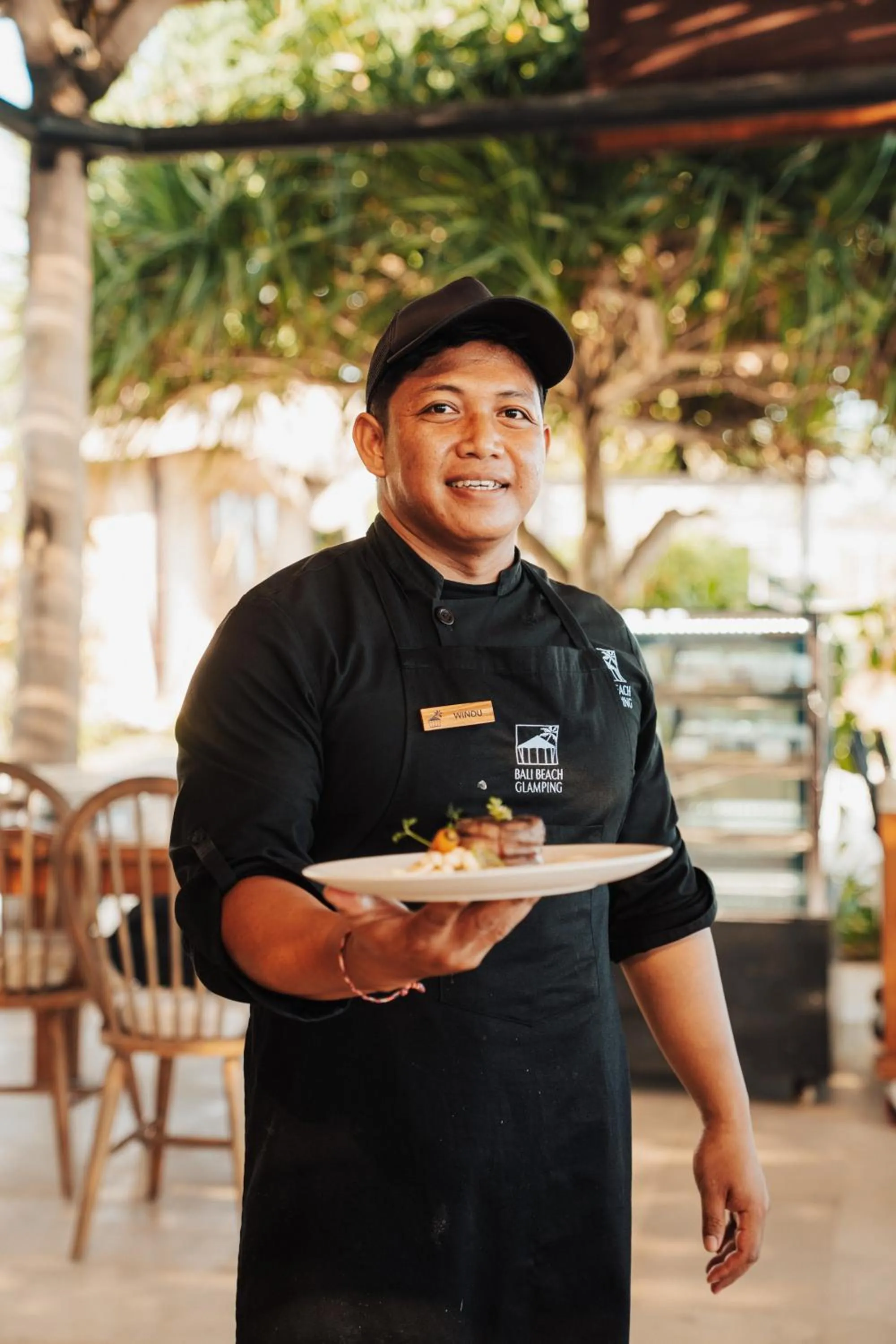 Staff in Bali Beach Glamping