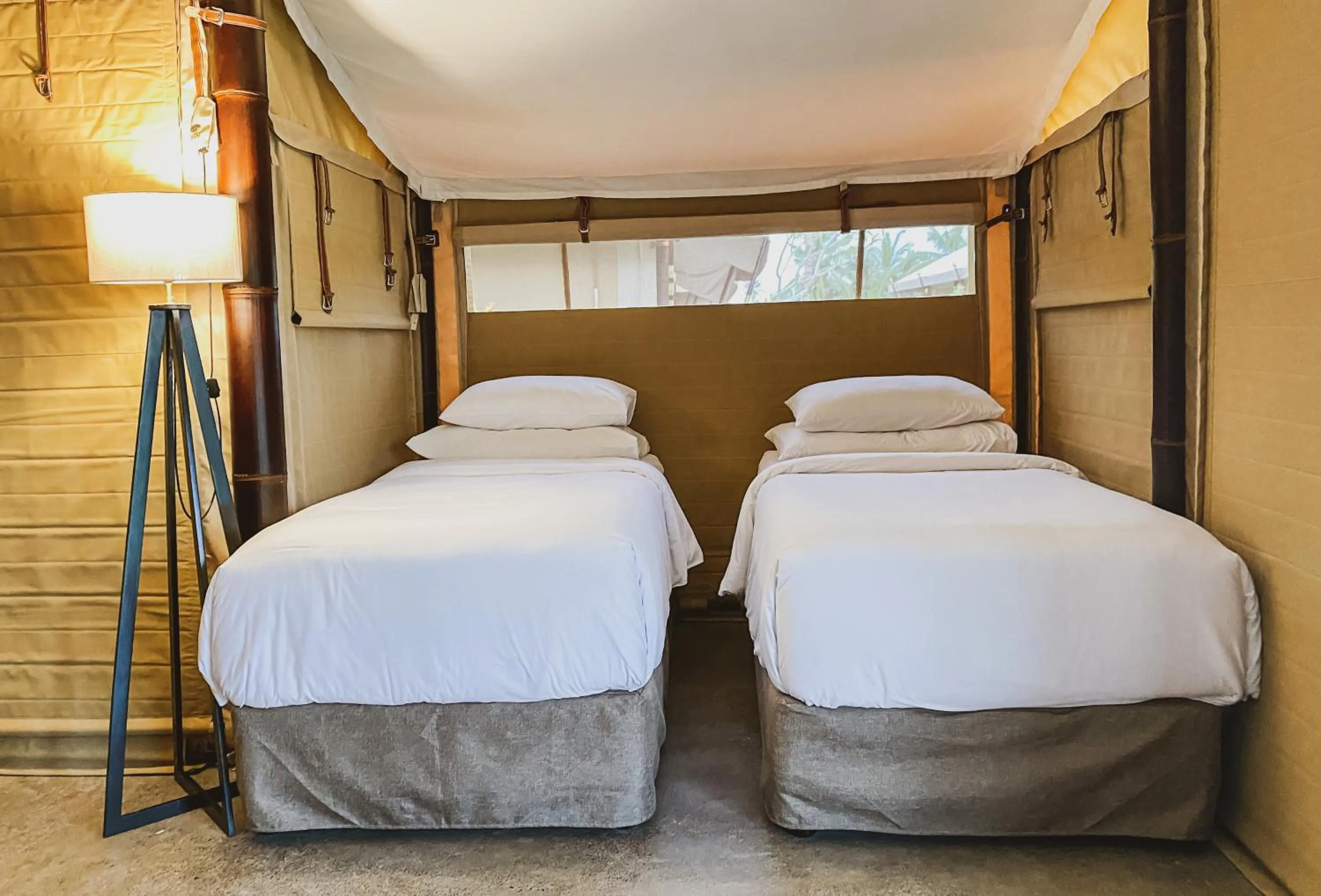 Property building, Bed in Bali Beach Glamping