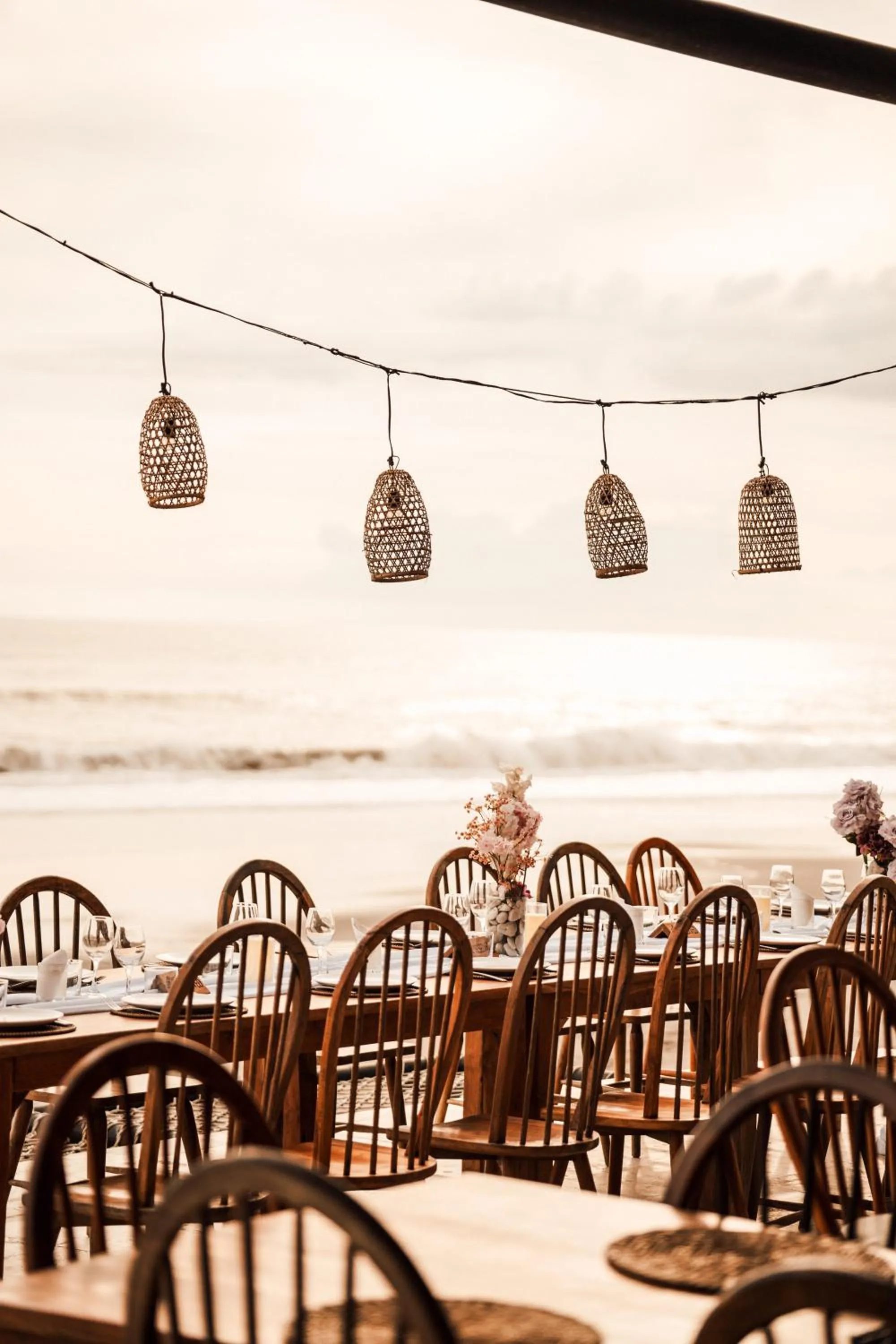 Restaurant/places to eat in Bali Beach Glamping