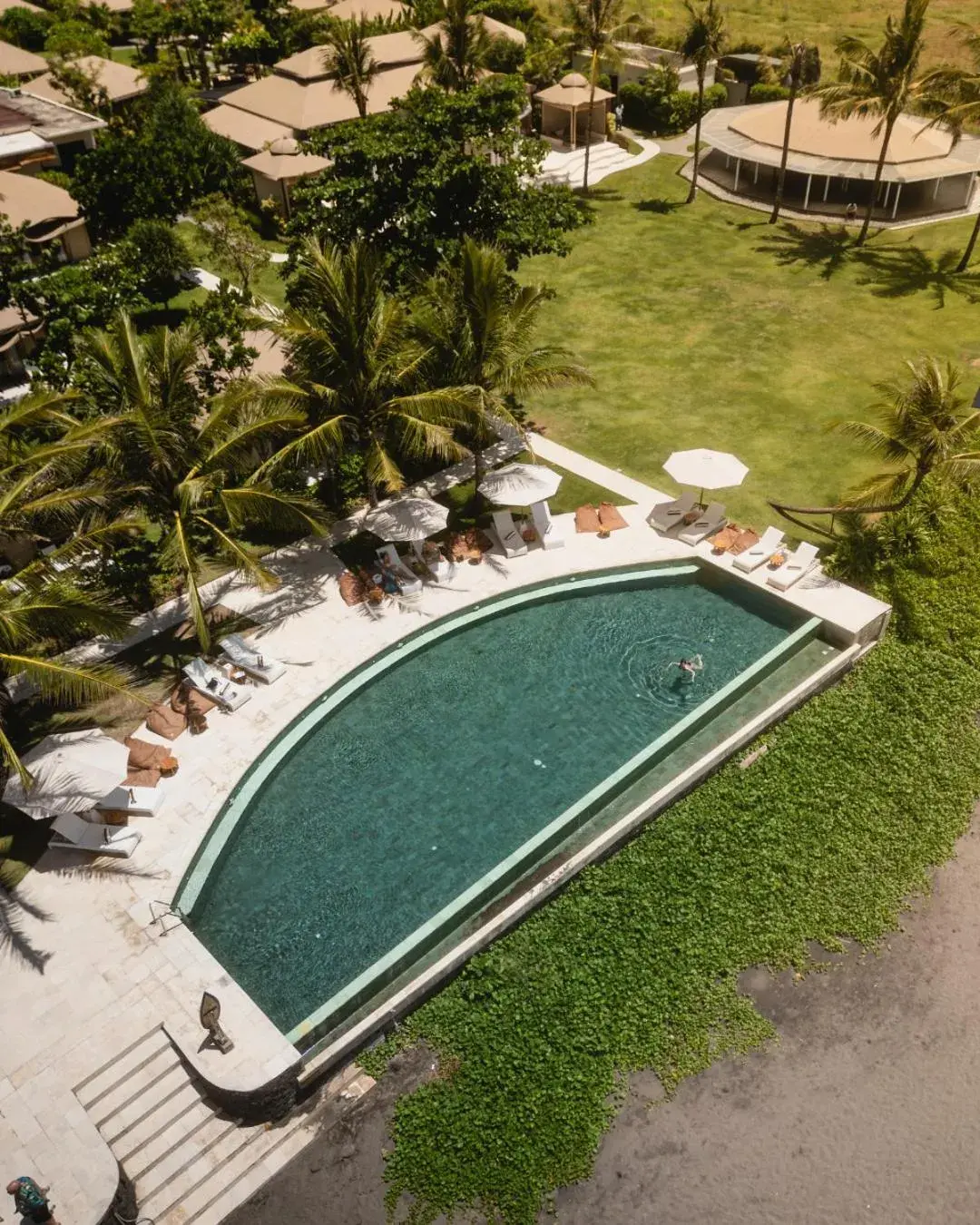 Swimming pool in Bali Beach Glamping Swimming pool in Bali Beach Glamping