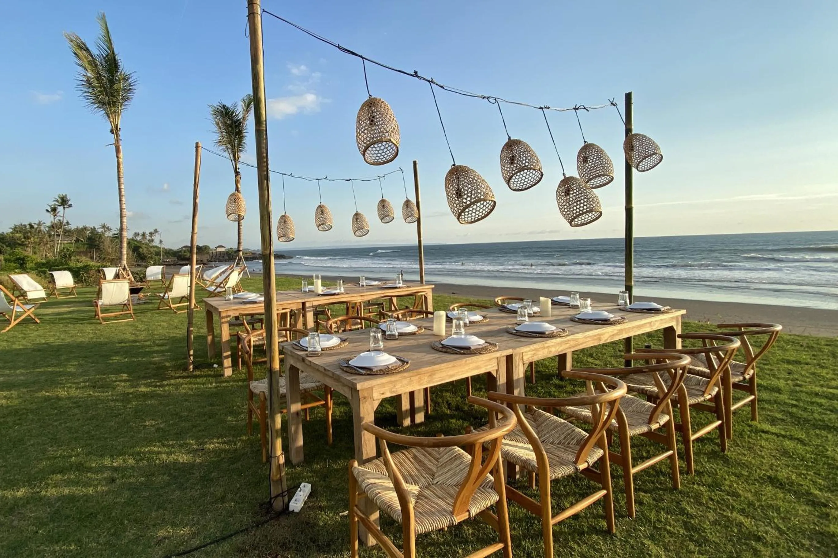 Restaurant/places to eat in Bali Beach Glamping