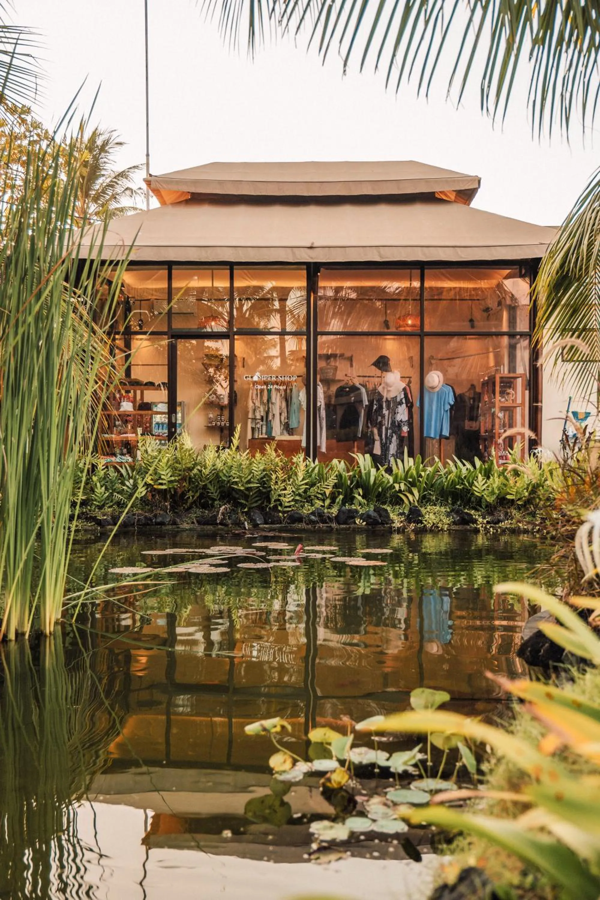 Shopping Area in Bali Beach Glamping