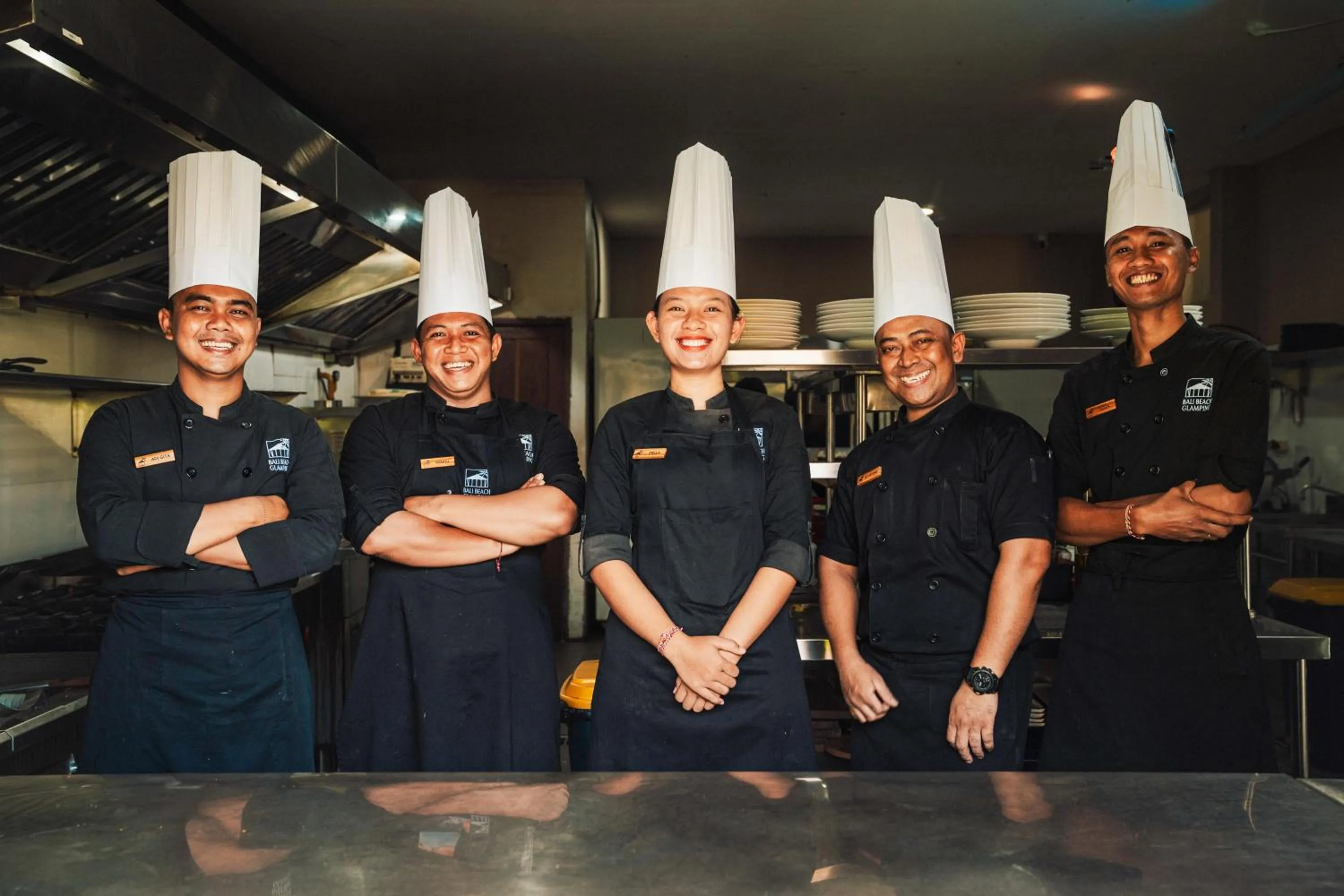 Staff in Bali Beach Glamping
