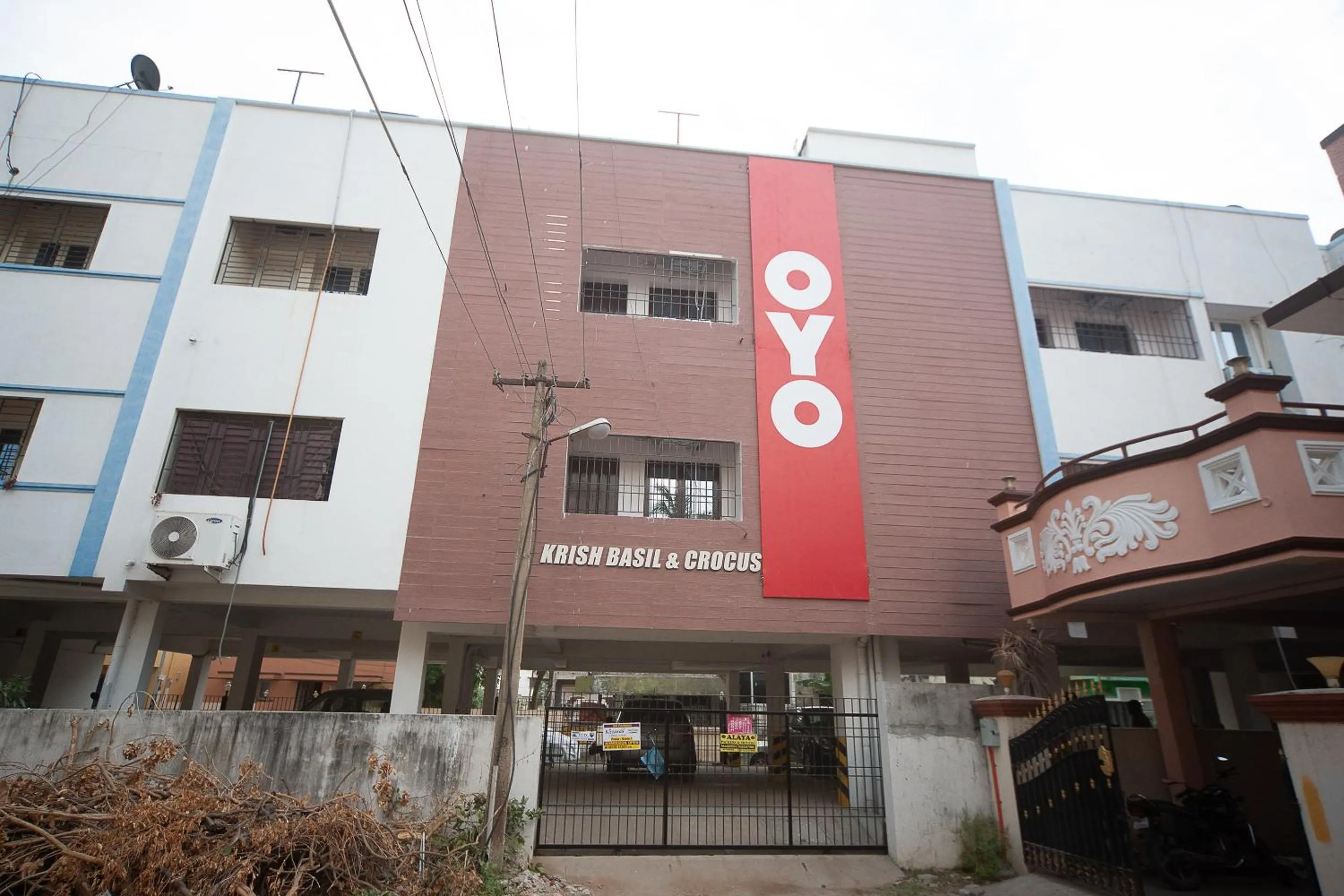 Facade/entrance in Hotel O Kiruba Castle