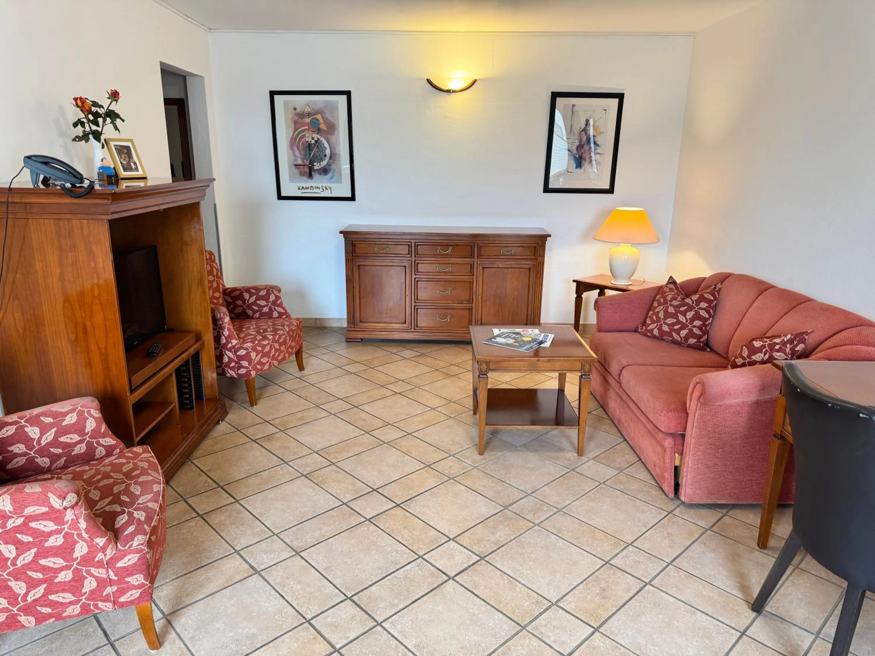 Living room in Hotel am Luisenplatz