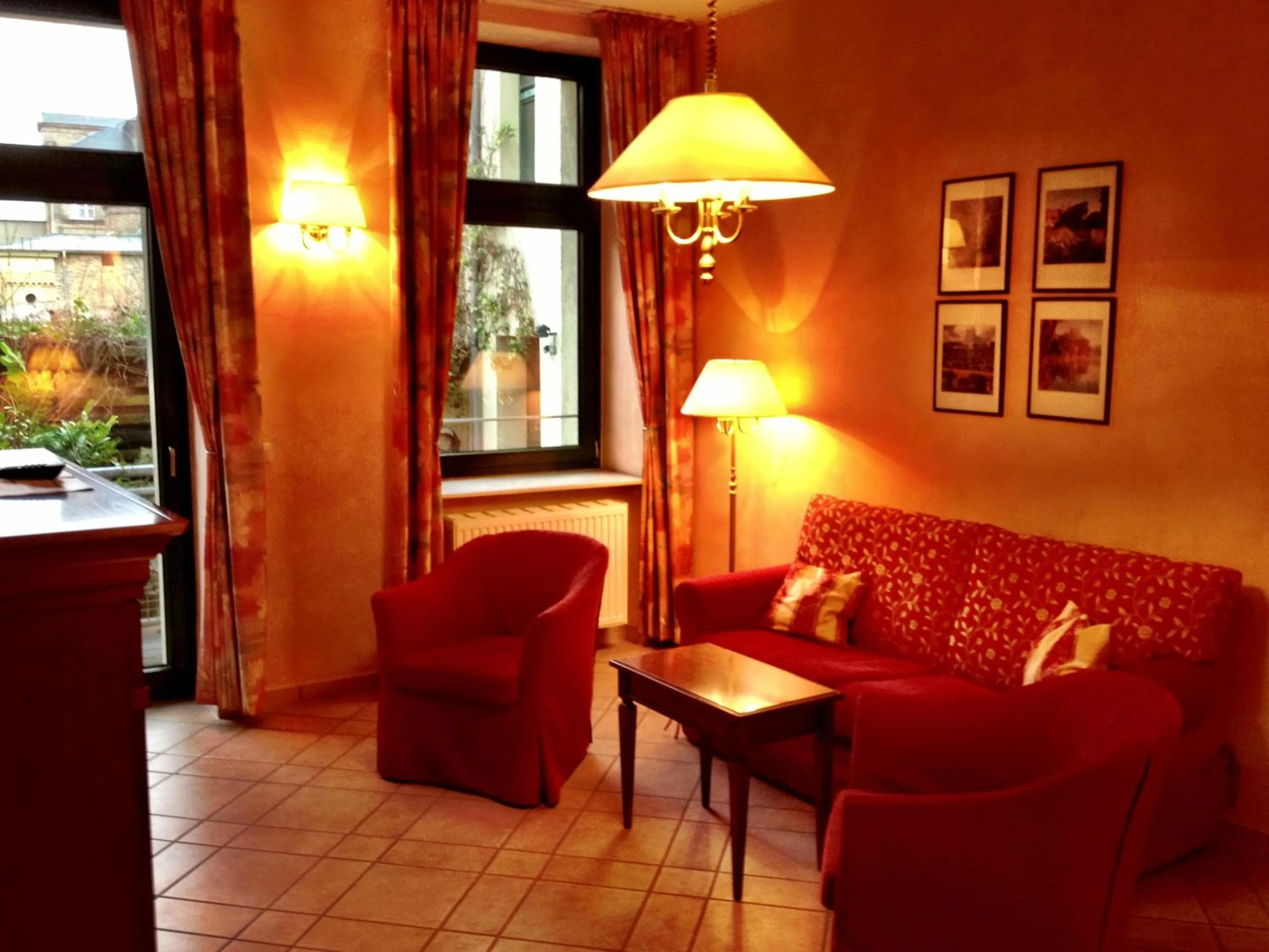 Seating area in Hotel am Luisenplatz