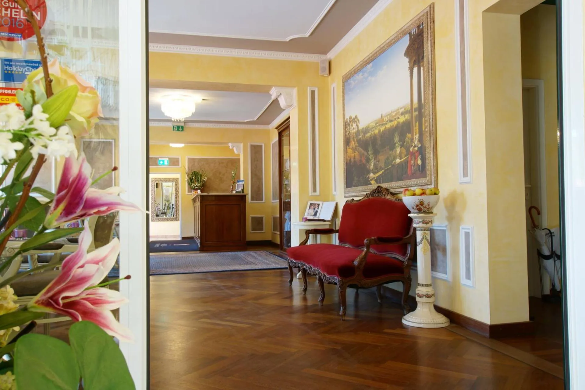 Lobby or reception in Hotel am Luisenplatz