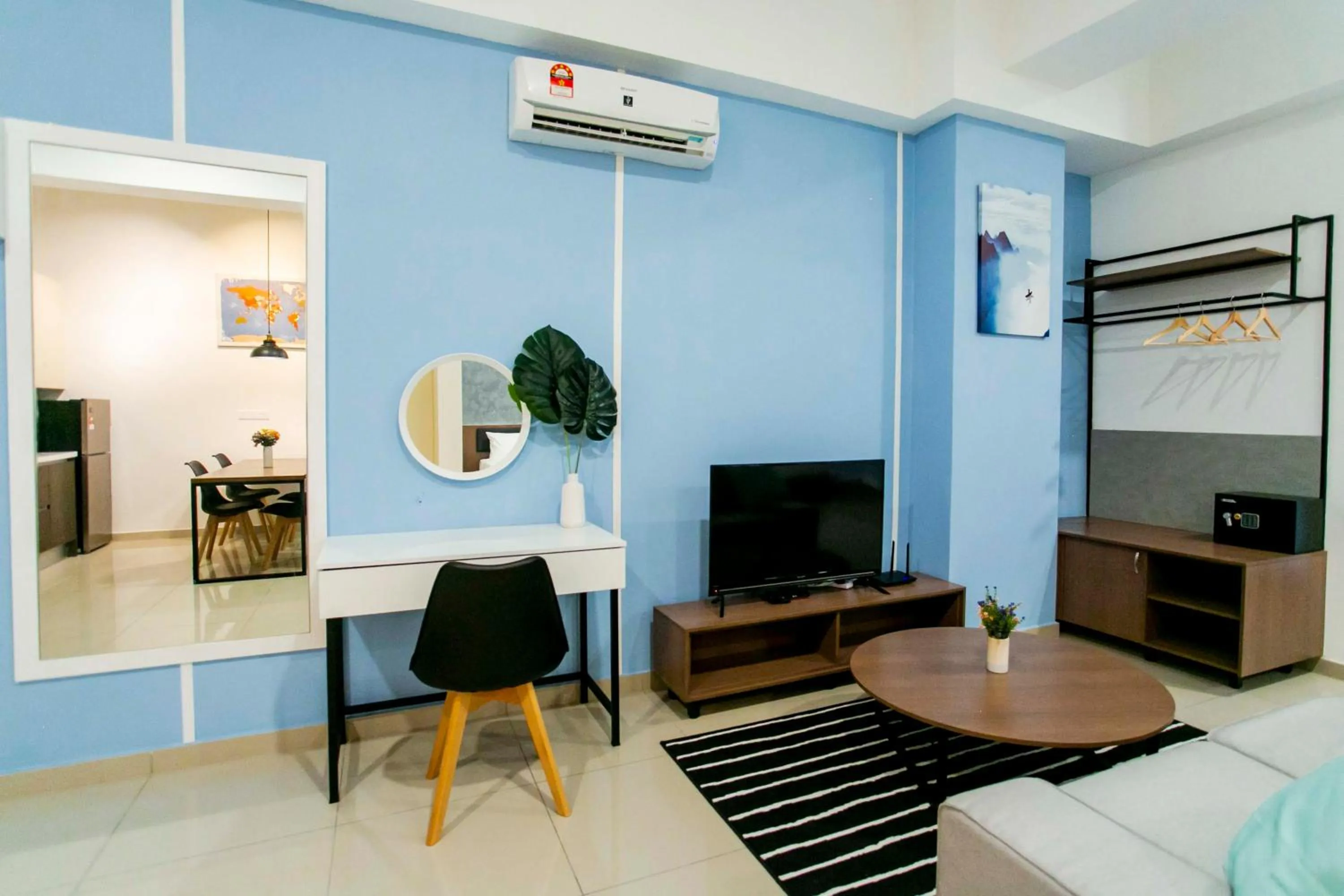 Decorative detail in Revo Pavilion Bukit Jalil by Ody Suites