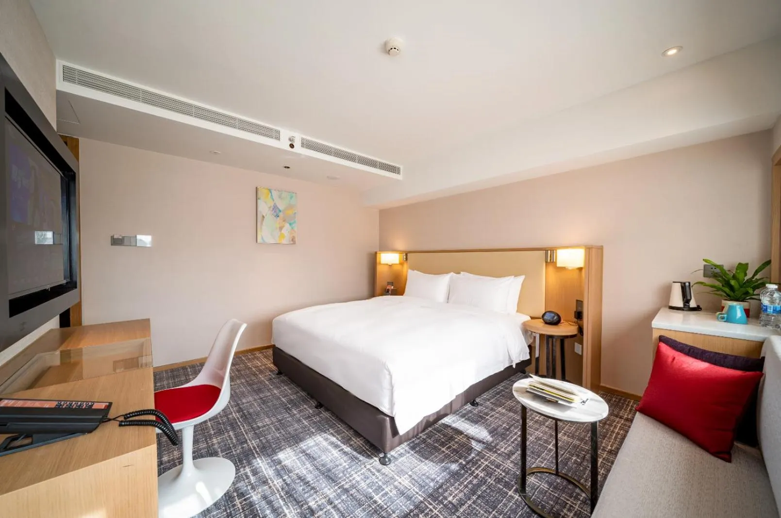 Bedroom, Bed in Xence hotel near Xiamen Airport & SM Mall