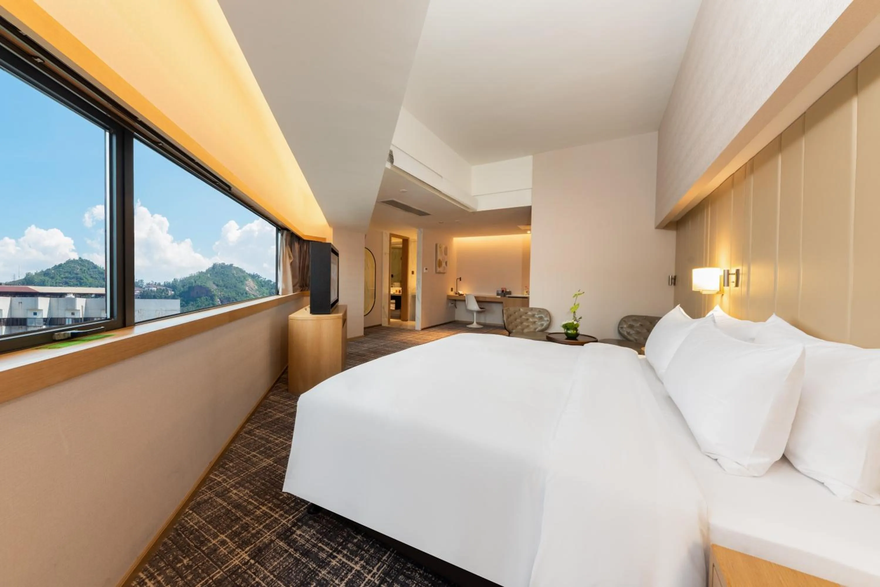 Bedroom, Bed in Xence hotel near Xiamen Airport & SM Mall