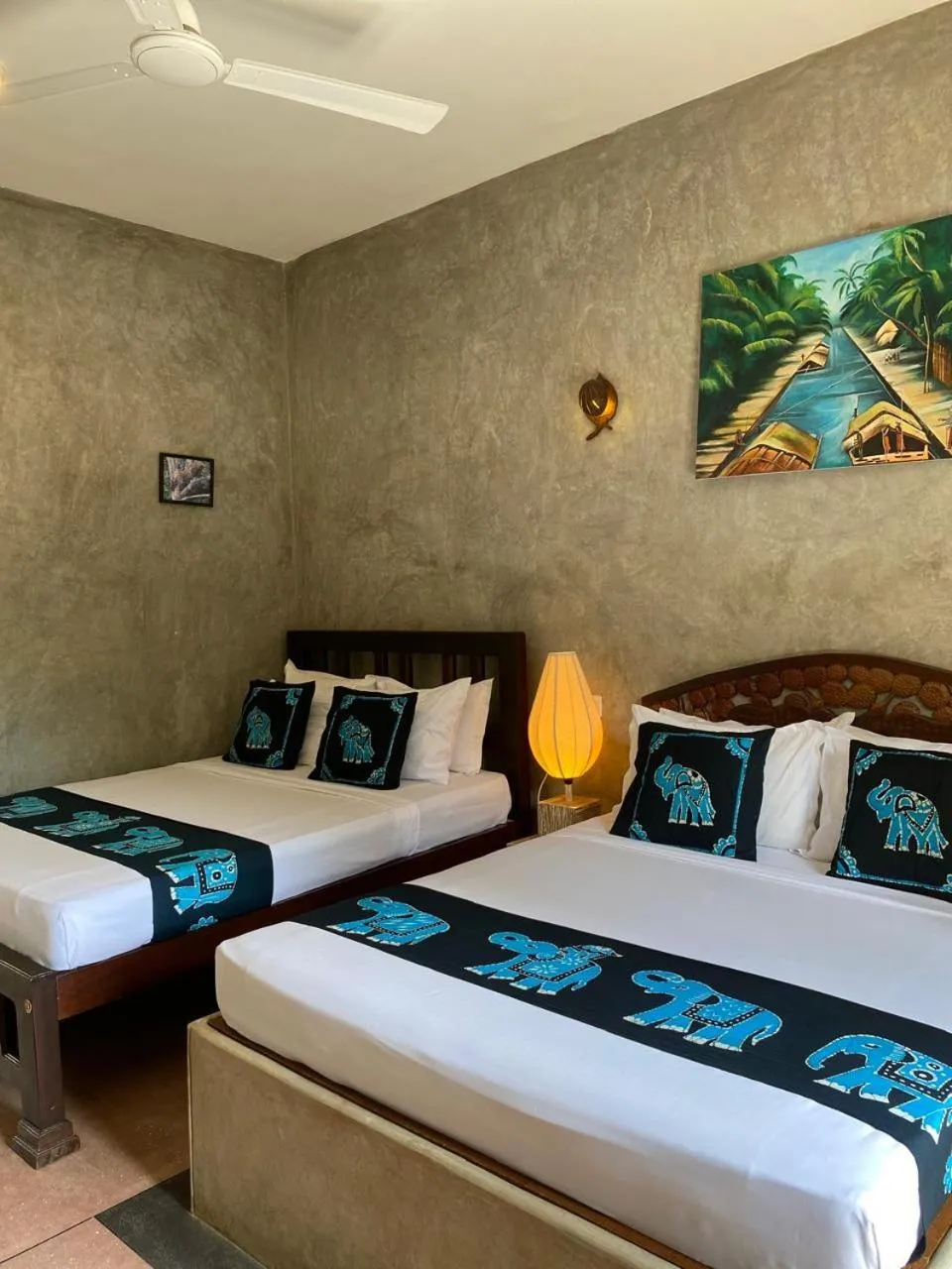 Bed in Negombo Boutique Villa