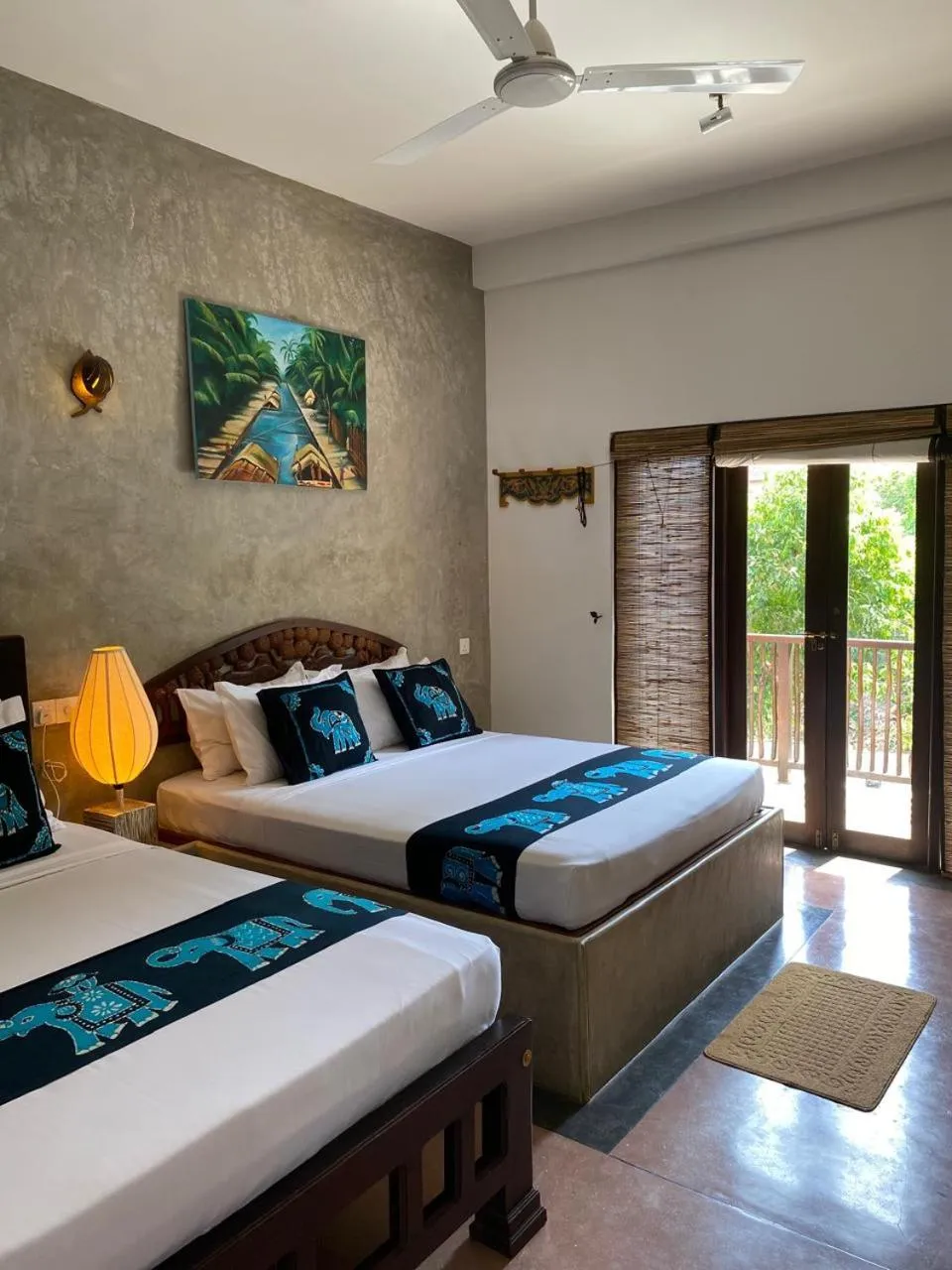 Bed in Negombo Boutique Villa