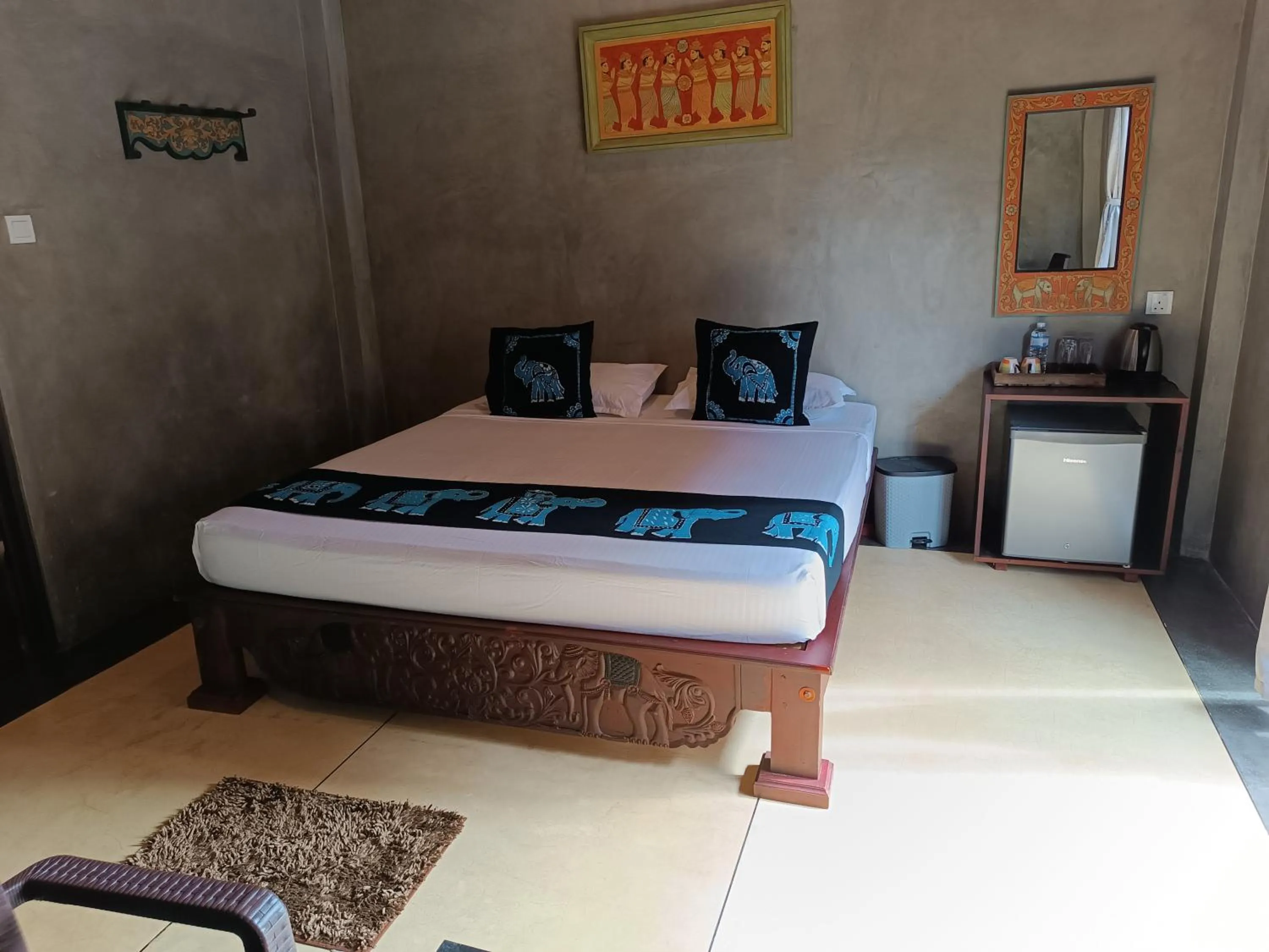 Bed in Negombo Boutique Villa