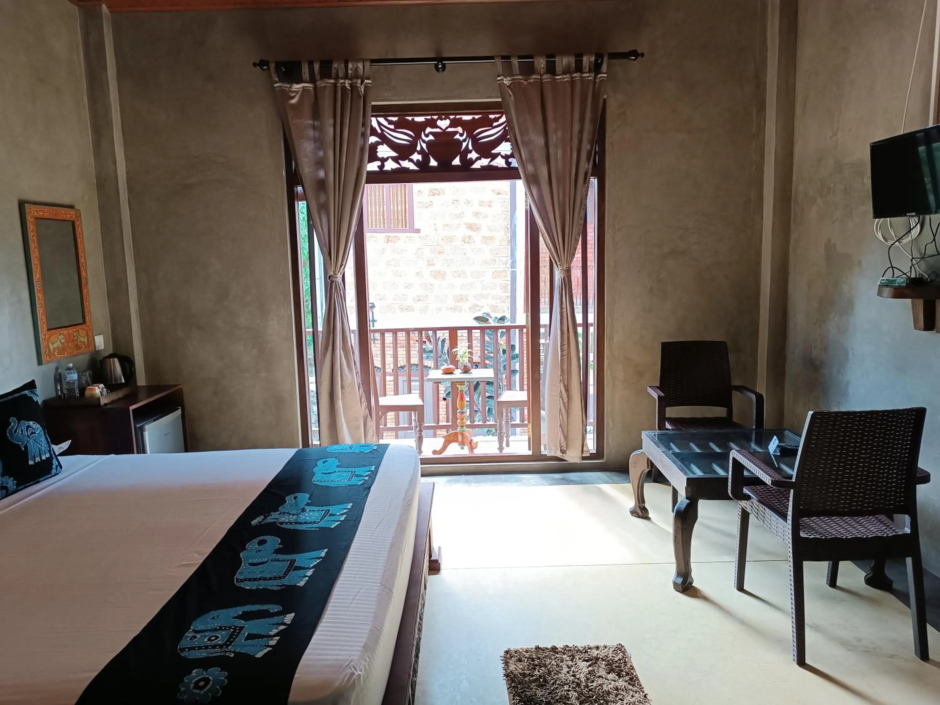 Bed in Negombo Boutique Villa