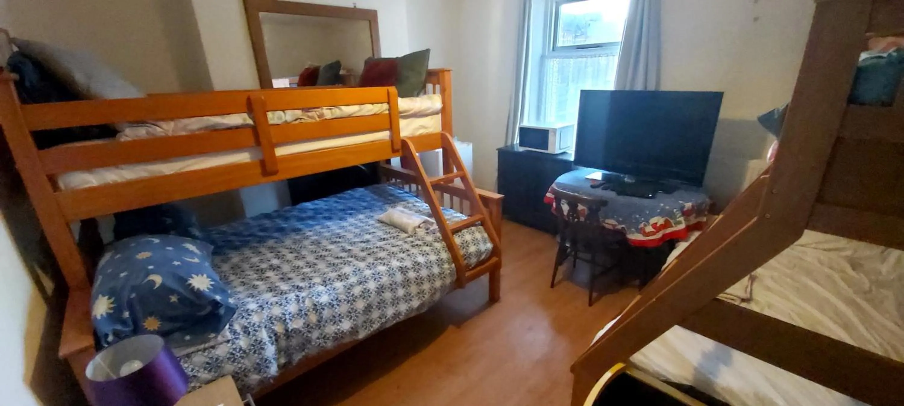 Bed in Phoenix Nights Guest House