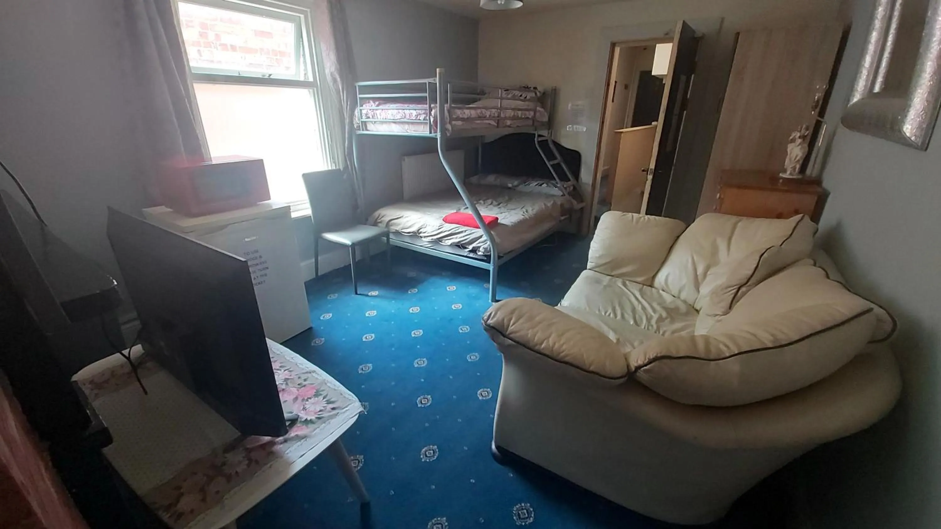 Bed in Phoenix Nights Guest House