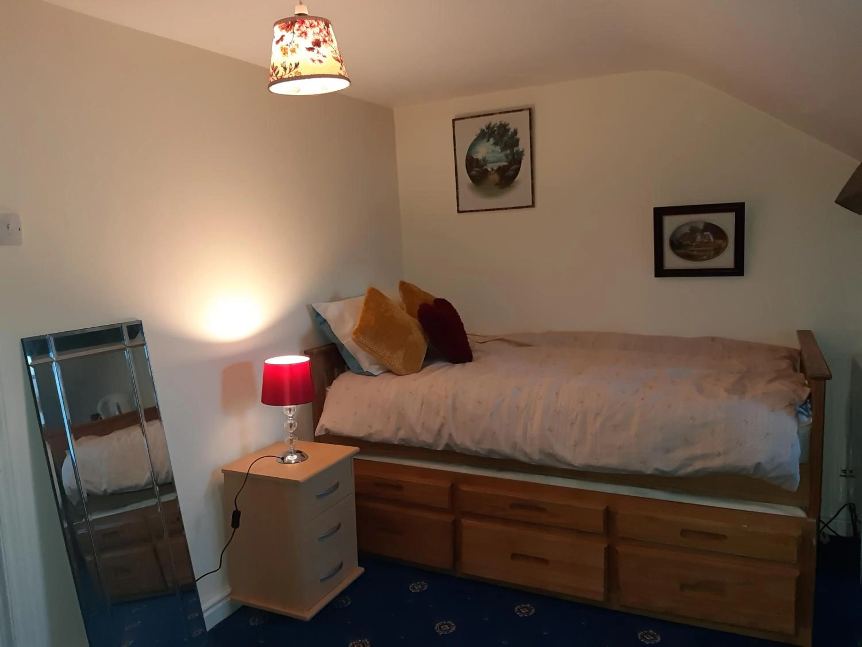 Bed in Phoenix Nights Guest House