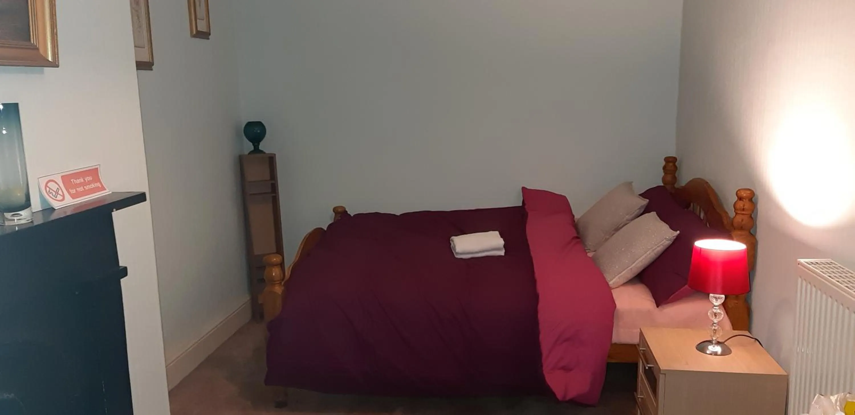 Bed in Phoenix Nights Guest House