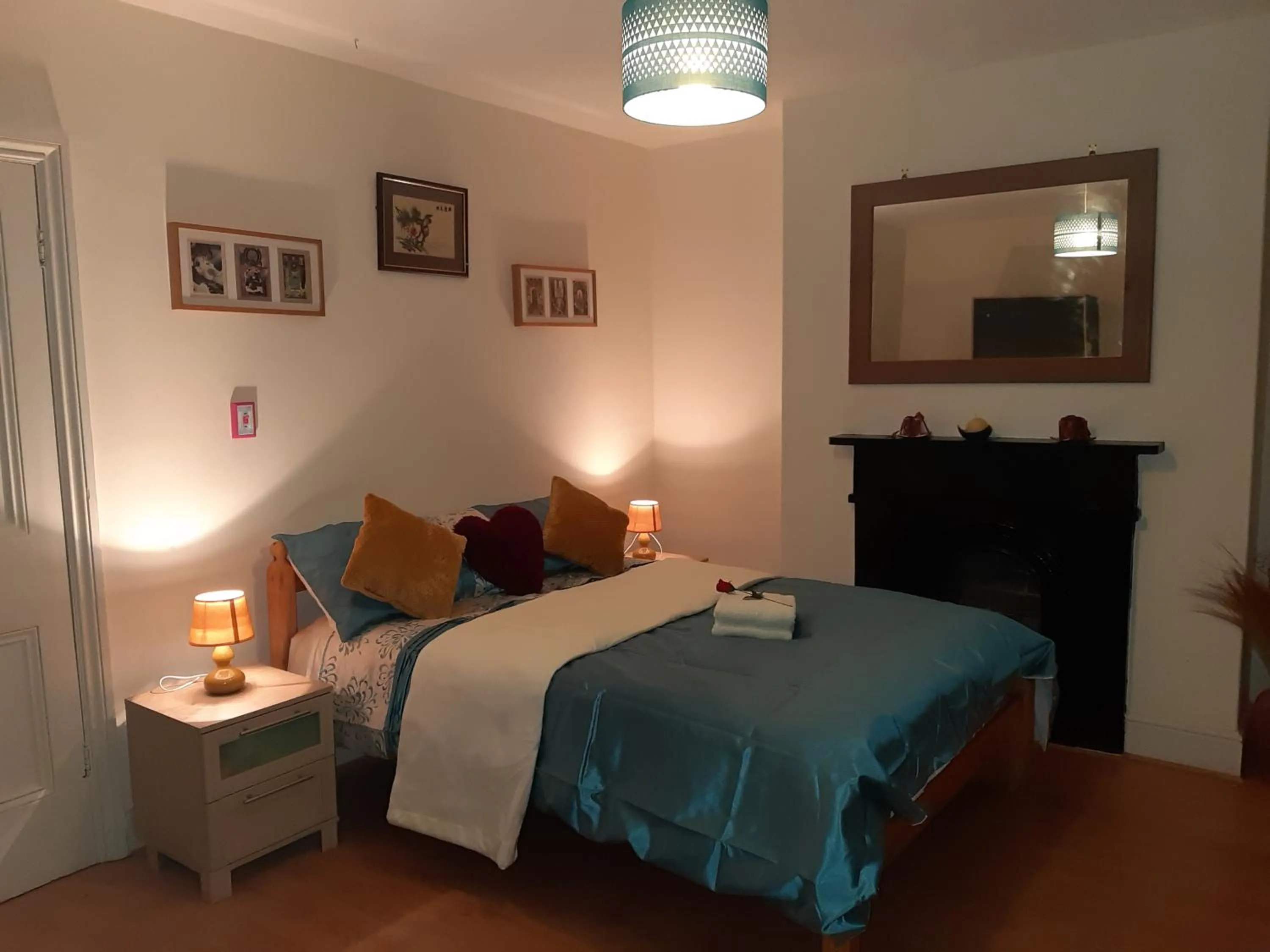 Bed in Phoenix Nights Guest House