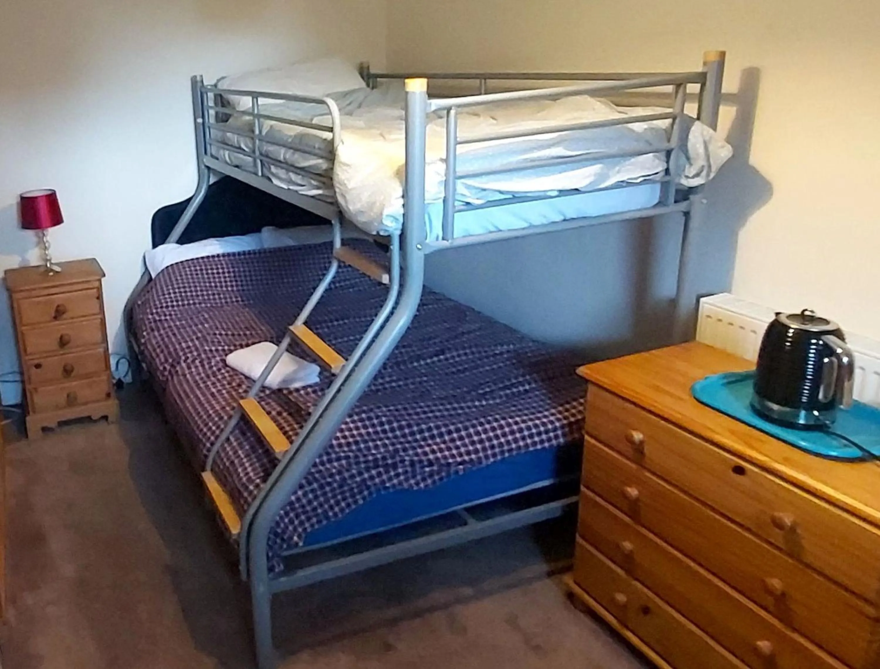 Bed in Phoenix Nights Guest House