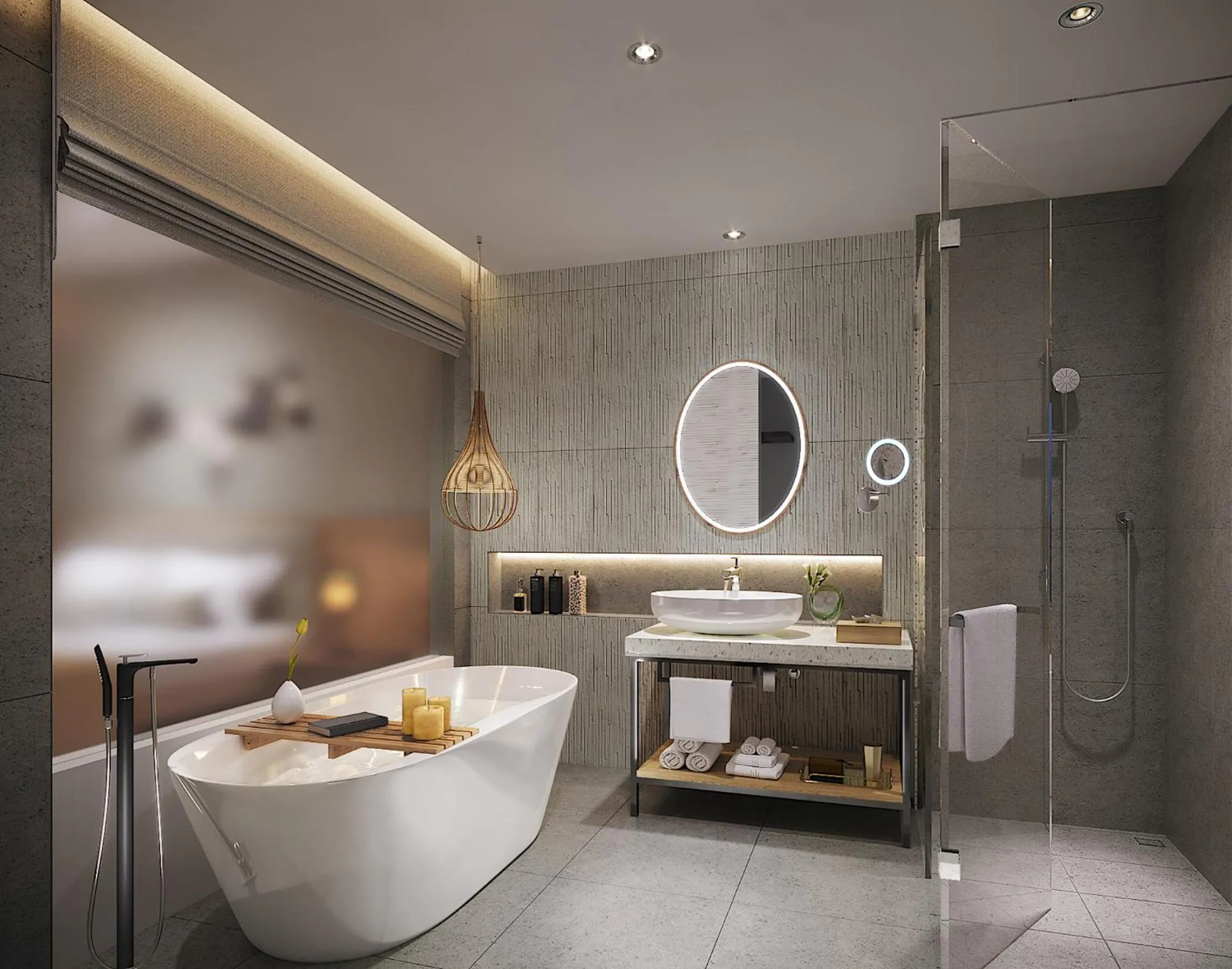 Bathroom in Nouveau Resort