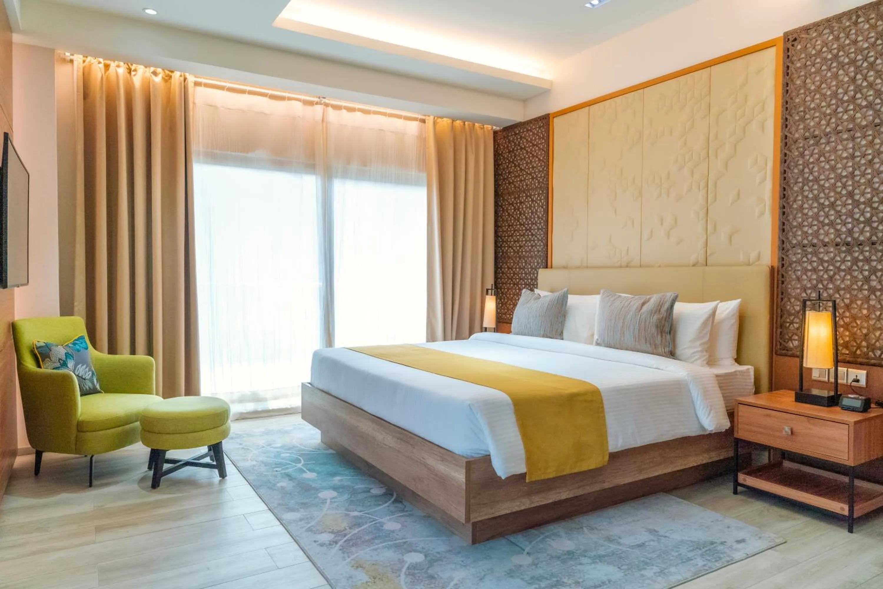 Bed in Nouveau Resort