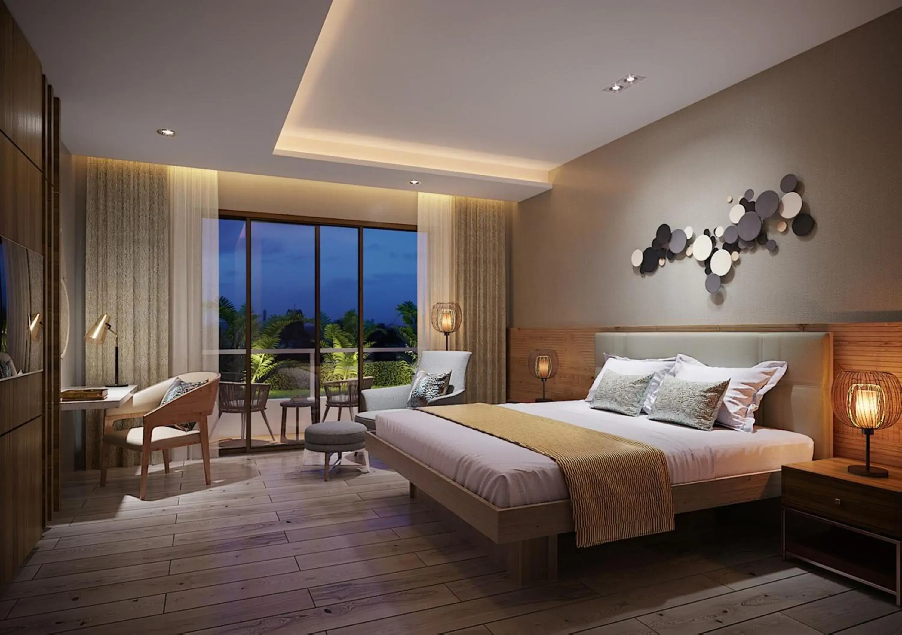 Bedroom in Nouveau Resort Bedroom in Nouveau Resort