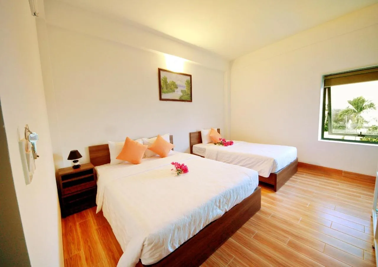 Bed in Lavila Homestay Hoi An