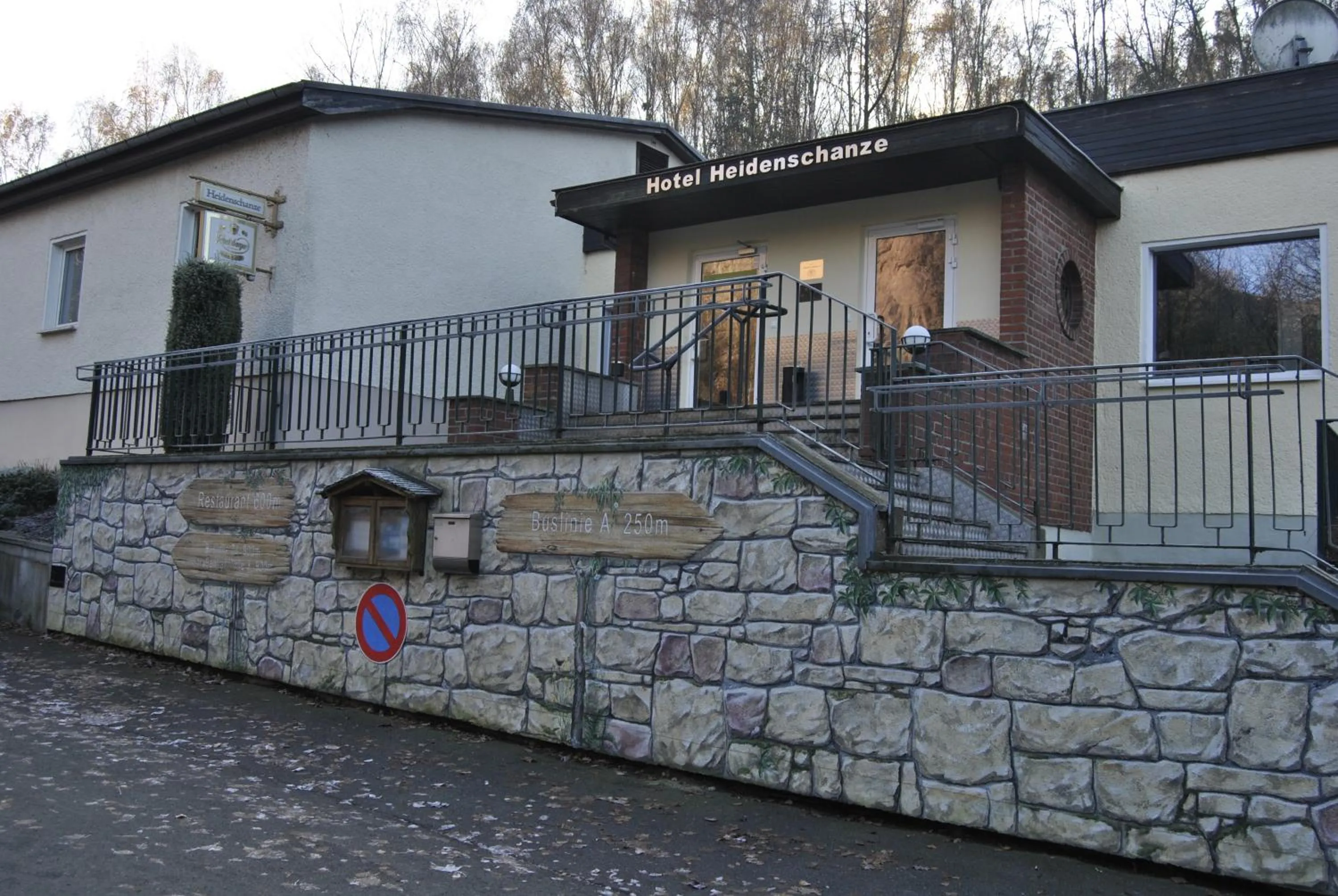 Facade/entrance in Hotel Heidenschanze