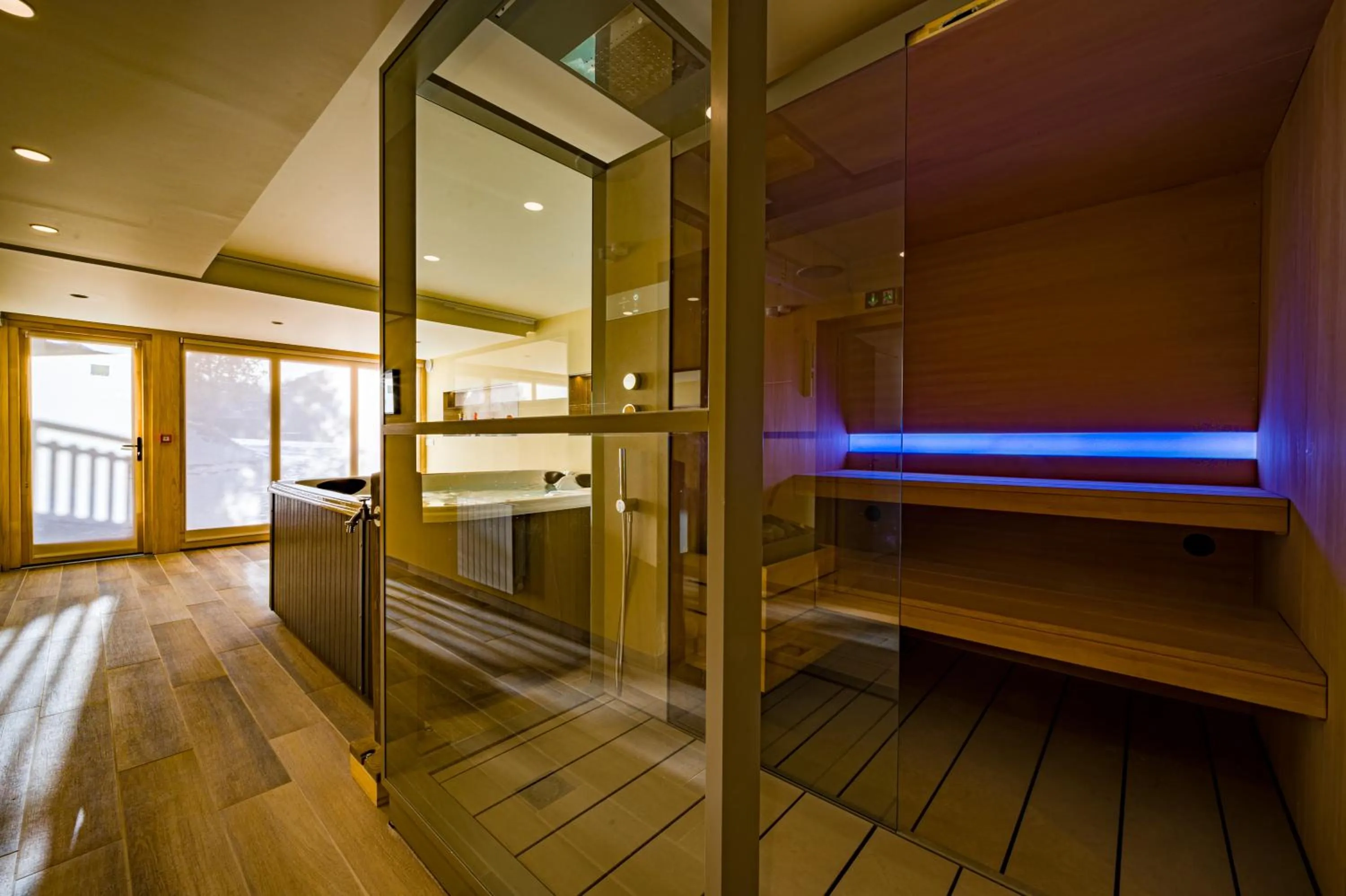 Sauna in L'Outa Hotel Restaurant