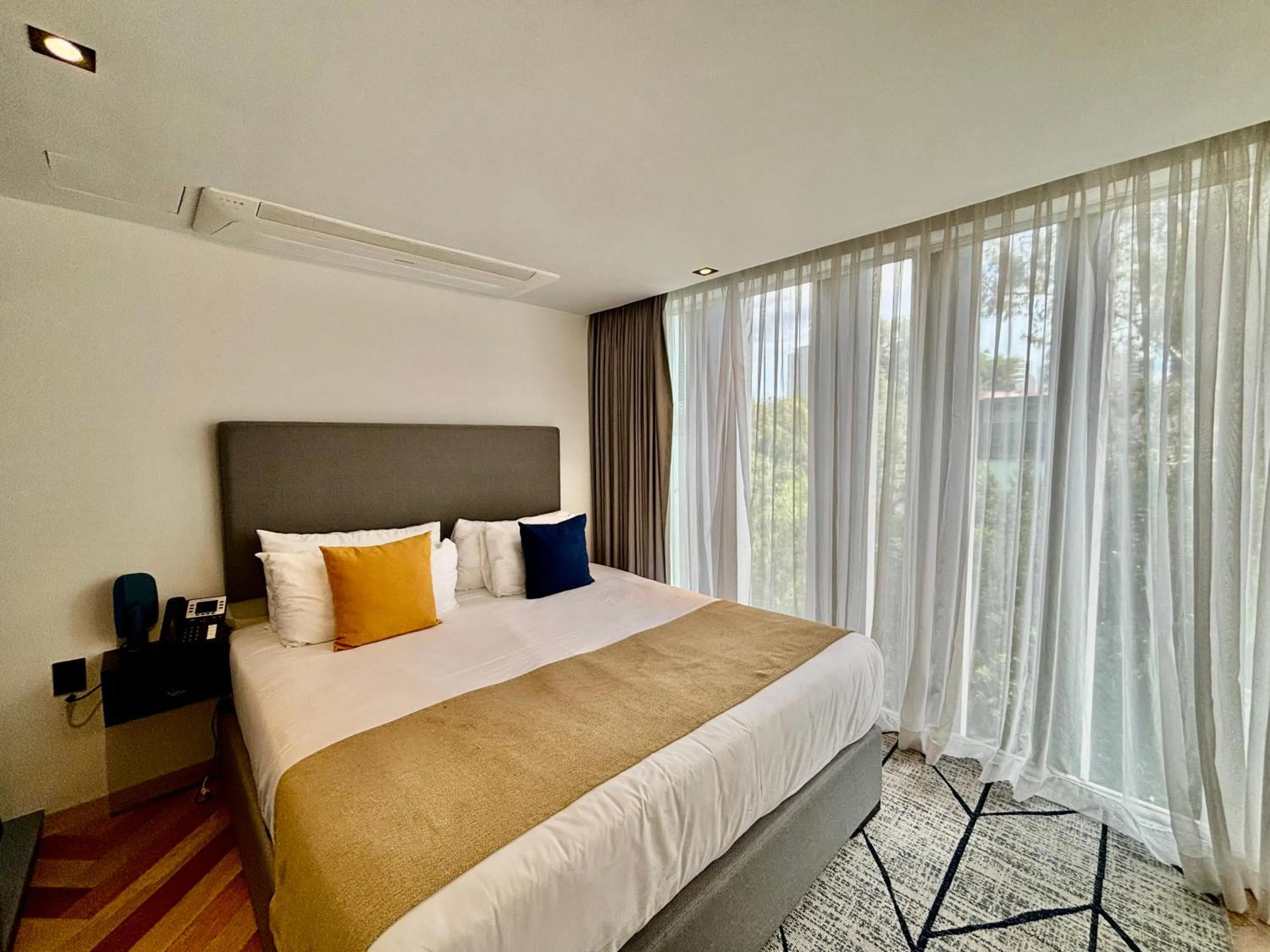 Photo of the whole room, Bed in Park Life Masaryk