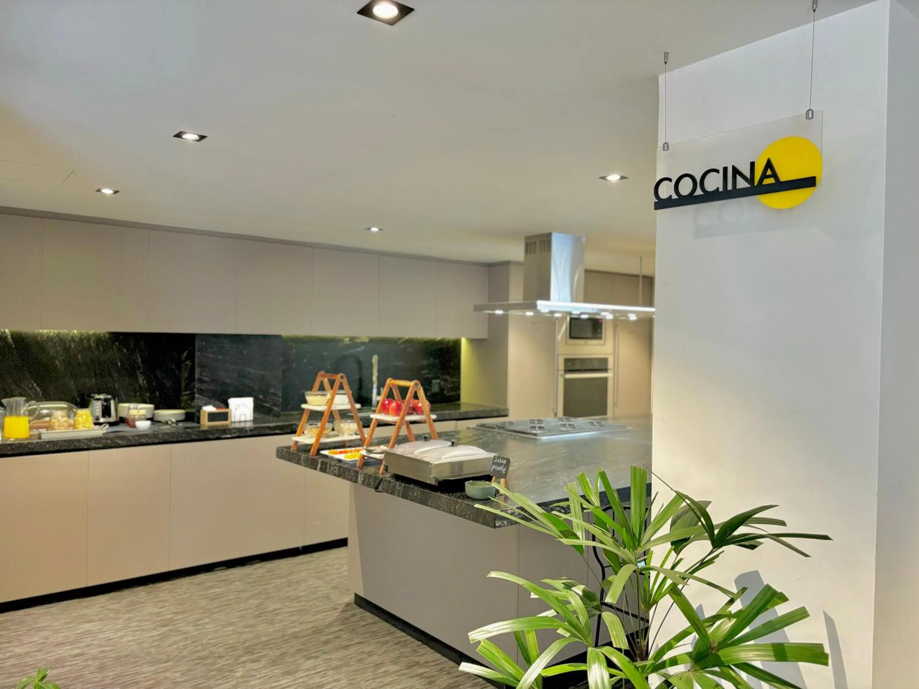 Kitchen or kitchenette in Park Life Masaryk