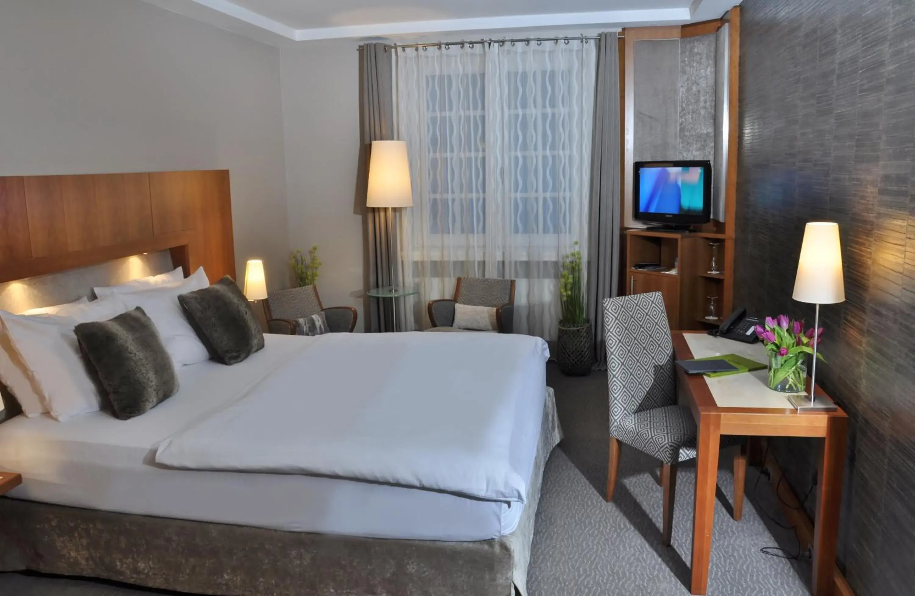 Bed in Hotel Eggers Hamburg Bed in Hotel Eggers Hamburg