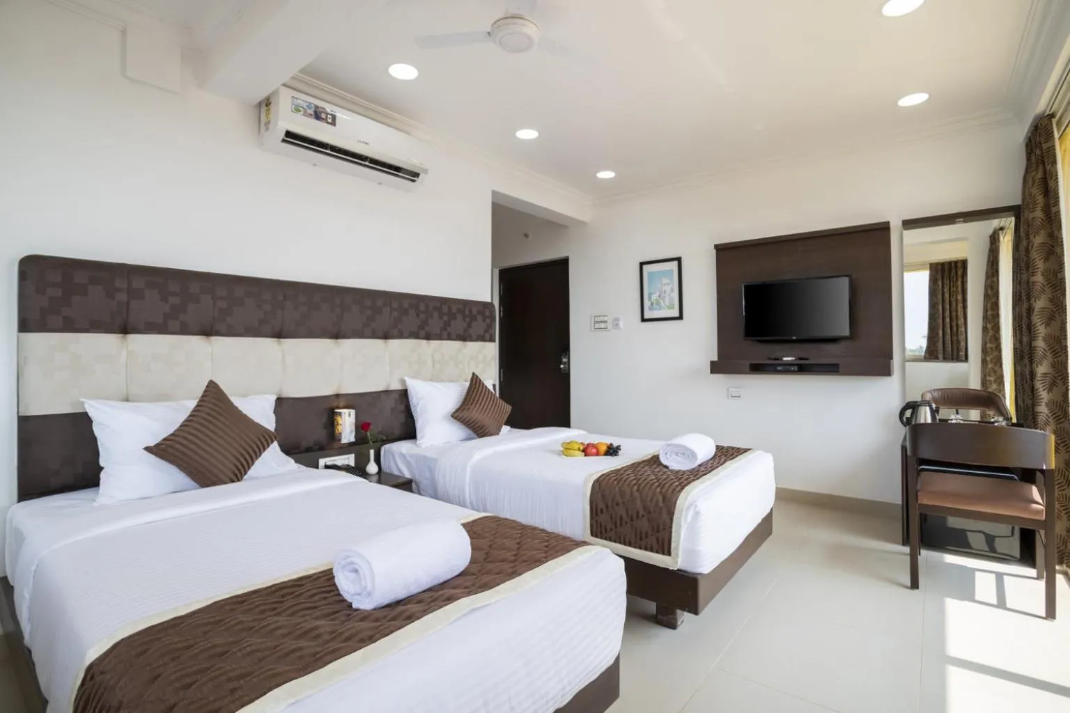 Bed in Sairaj Beach Resort - Calangute Goa