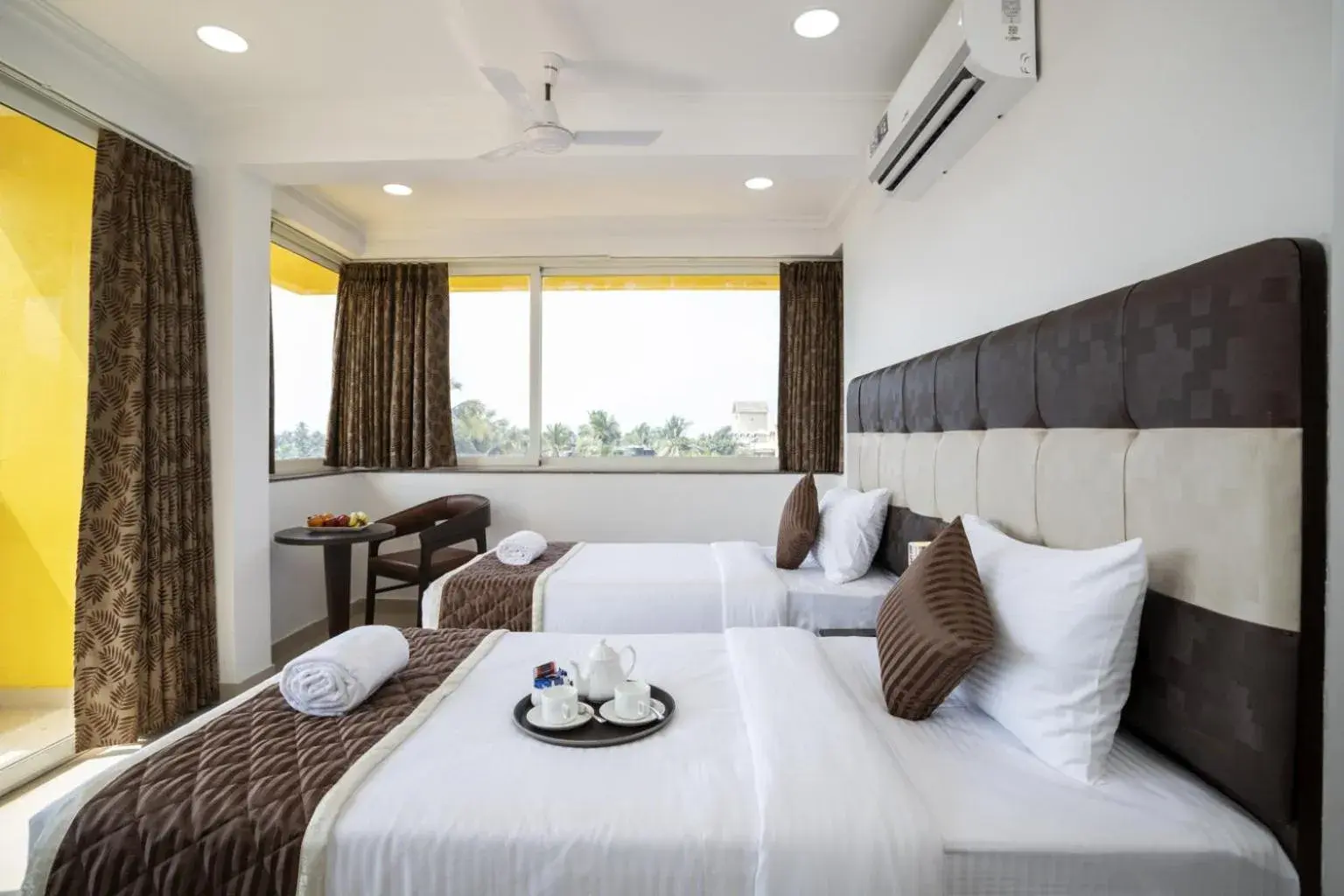 Bed in Sairaj Beach Resort - Calangute Goa Bed in Sairaj Beach Resort - Calangute Goa