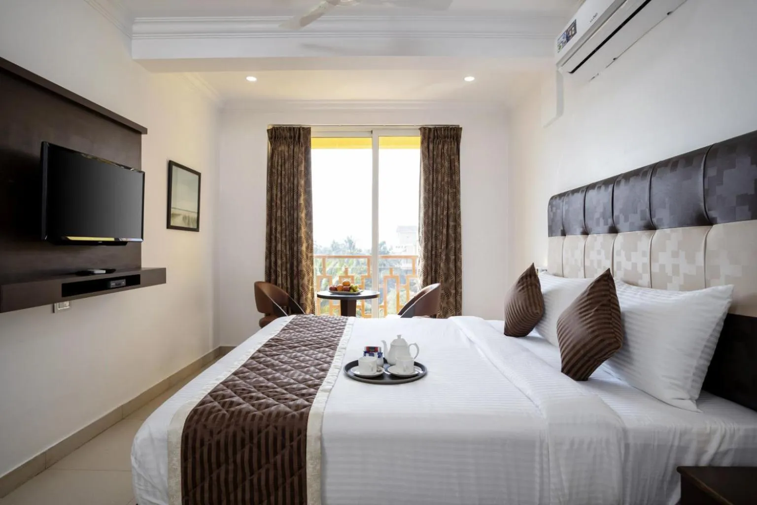 Bed in Sairaj Beach Resort - Calangute Goa
