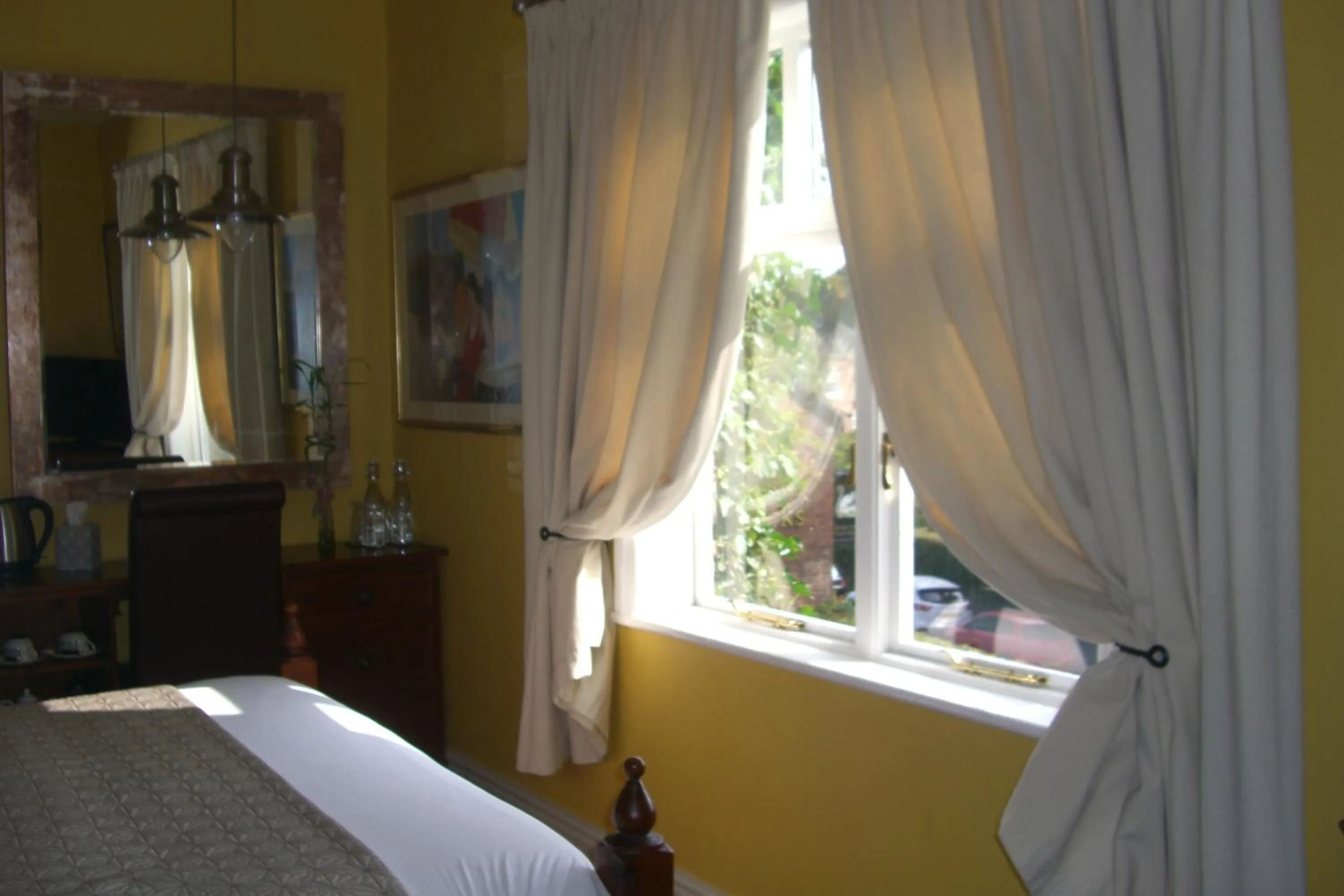 Decorative detail, Bed in Ash Farm Country House