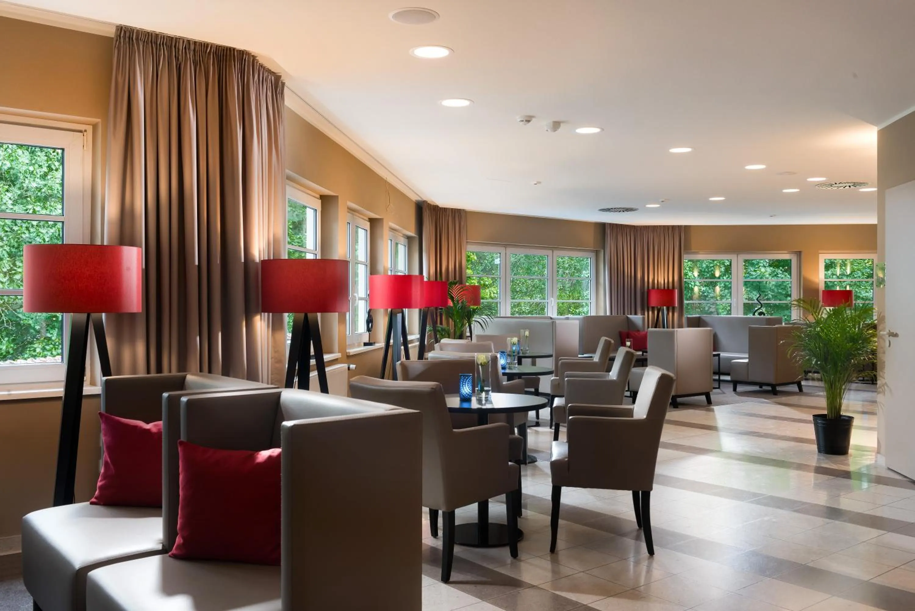 Lobby or reception in relexa hotel Harz-Wald Braunlage