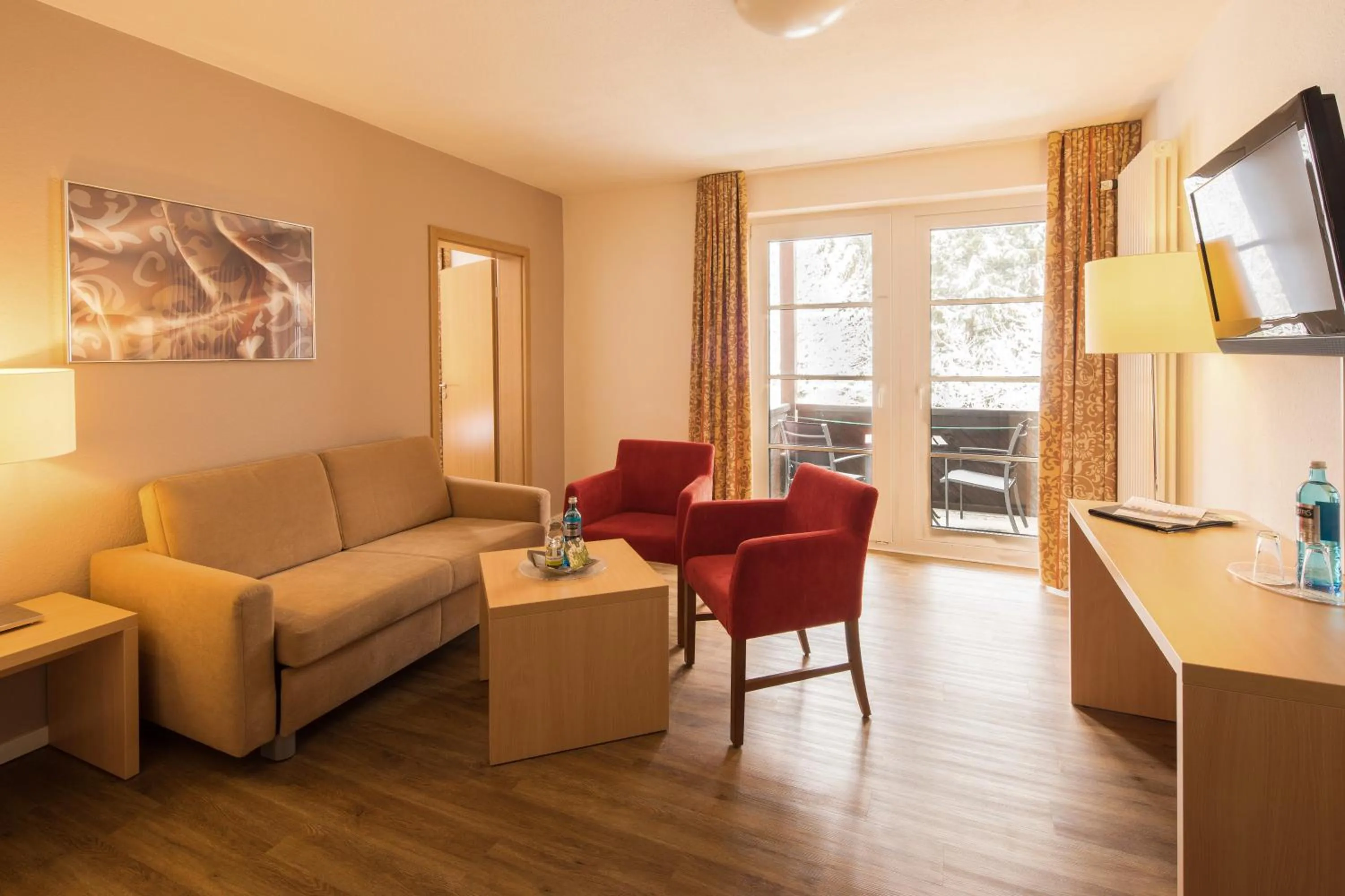 Living room in relexa hotel Harz-Wald Braunlage