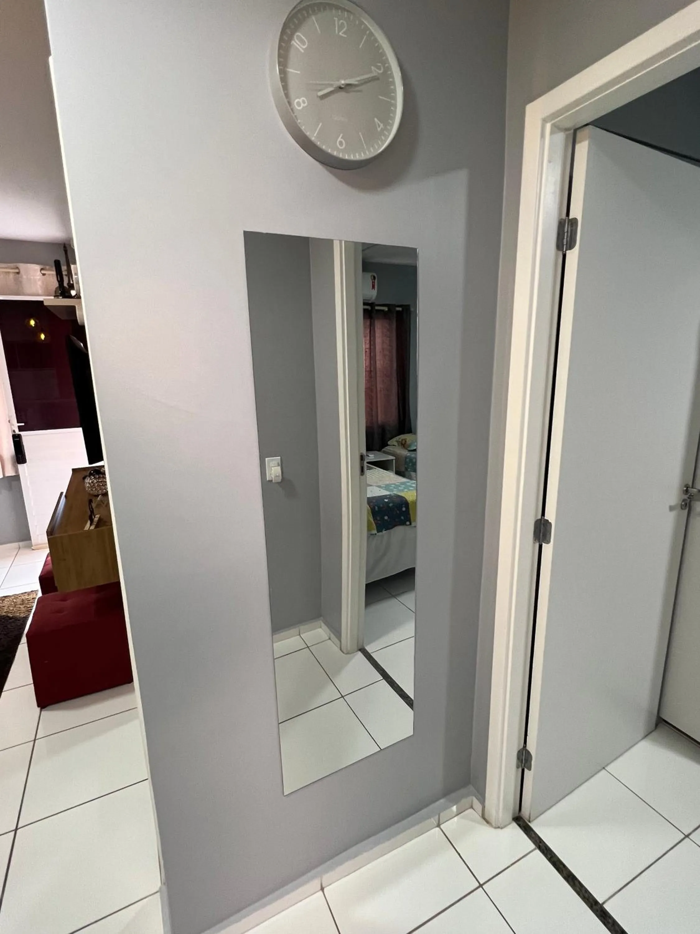 Decorative detail, Bed in Apartamento Mobiliado em Petrolina - Recomendado!