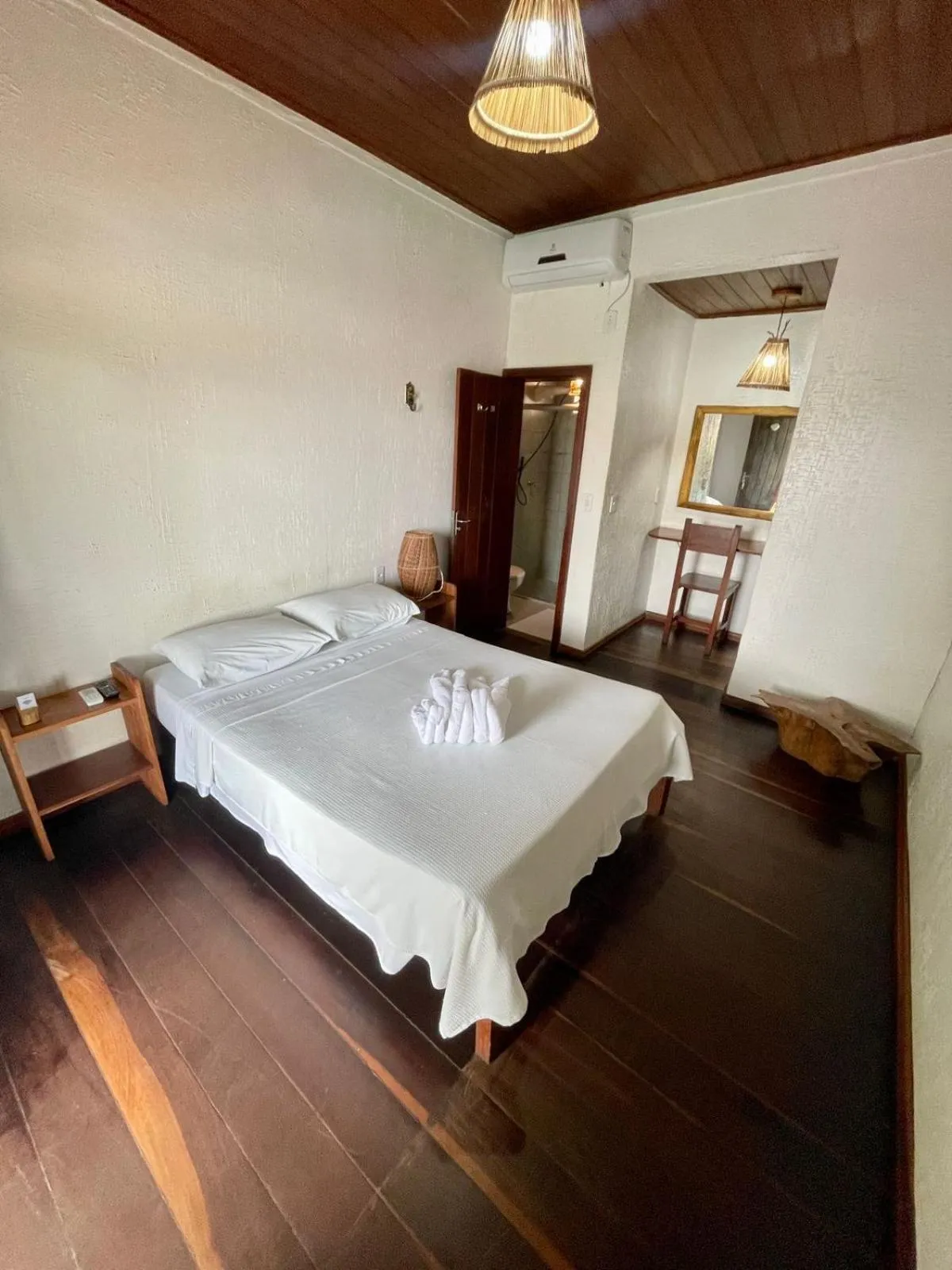 Bed in Hotel Salinopolis e kitepoint