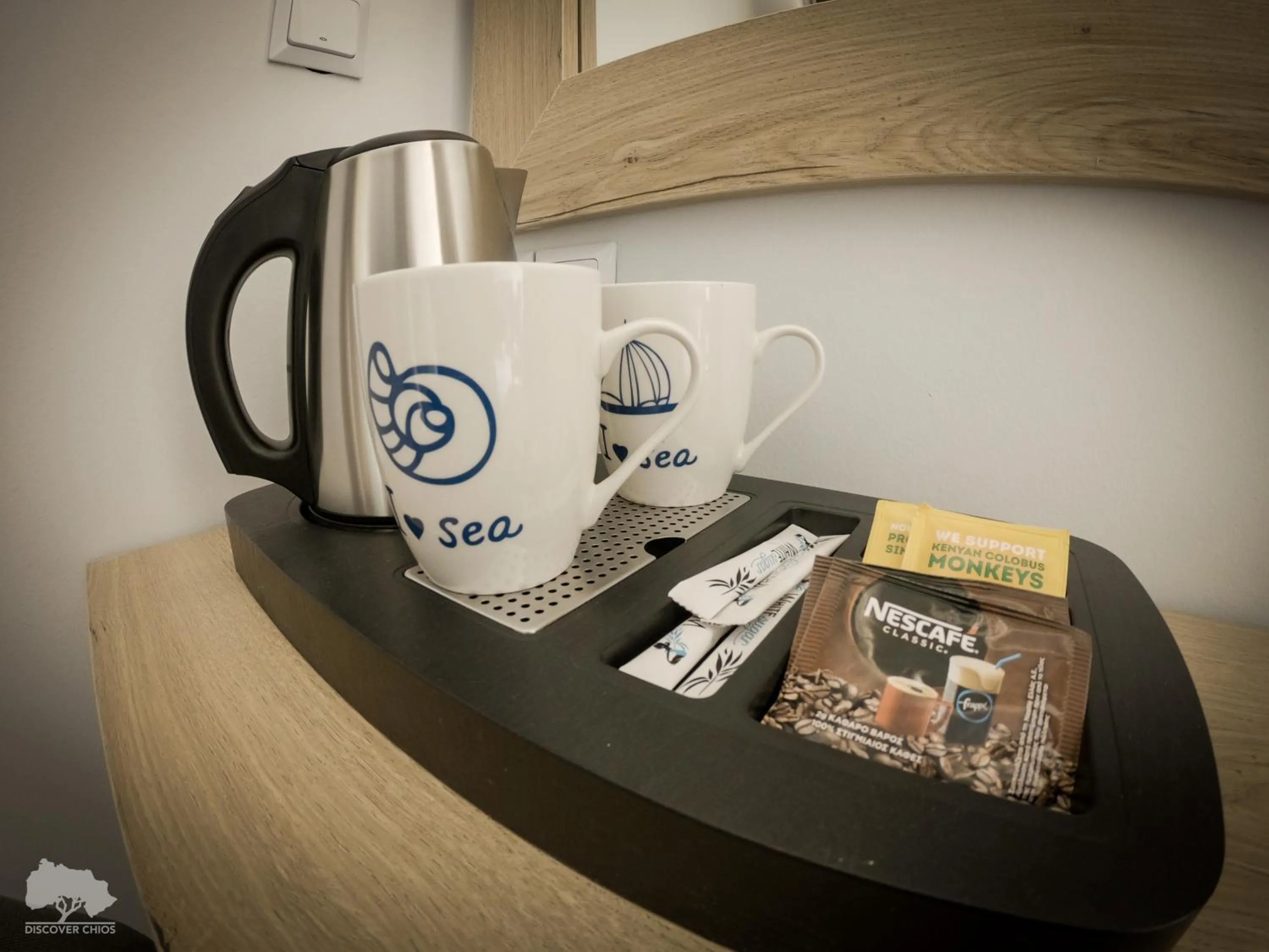 Coffee/tea facilities in Costa Point Chios