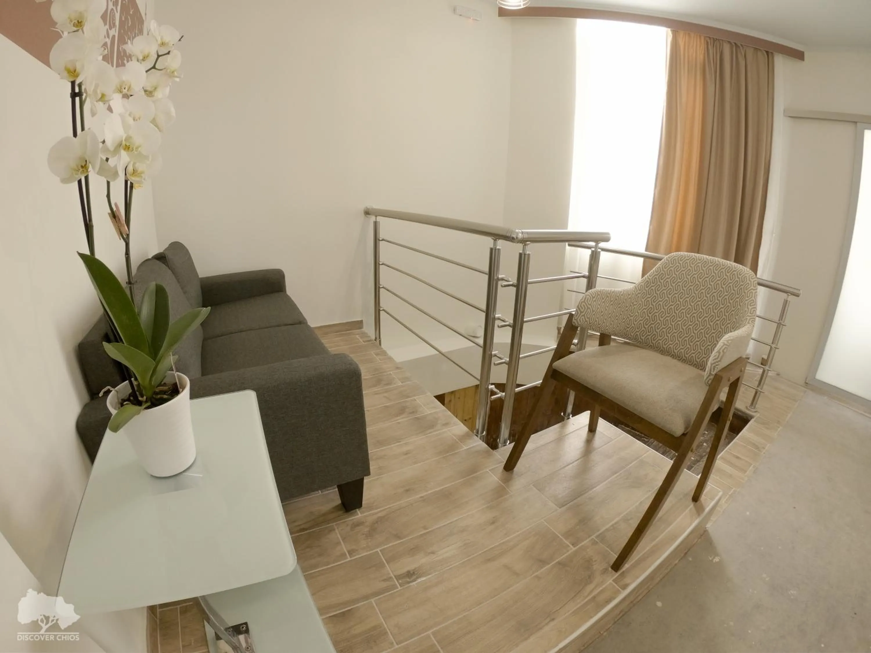 Living room in Costa Point Chios