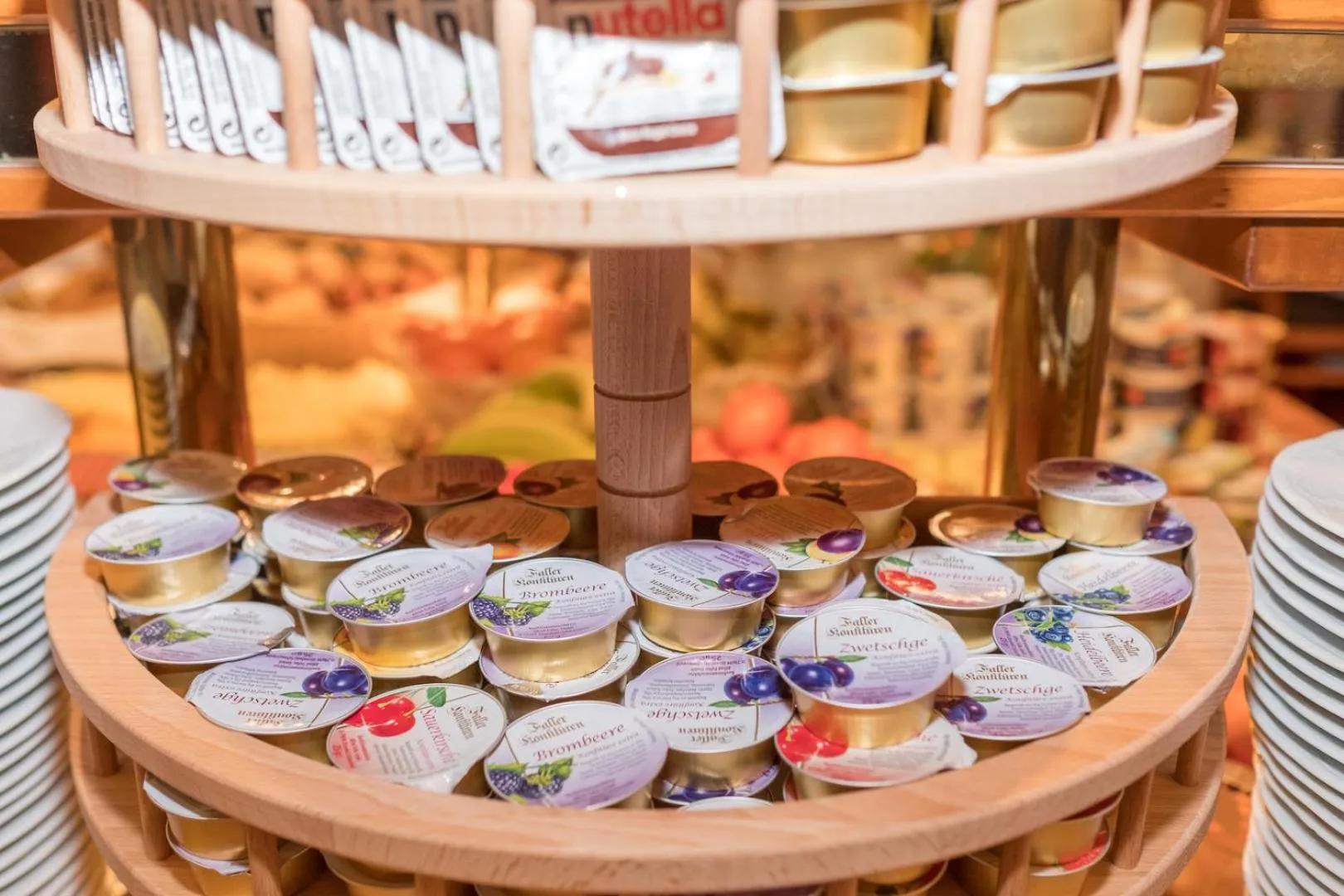 Buffet breakfast in Hotel Bayernland