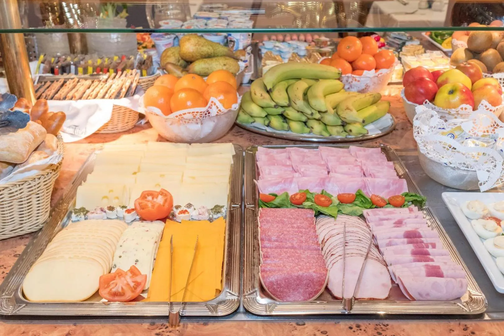 Buffet breakfast in Hotel Bayernland