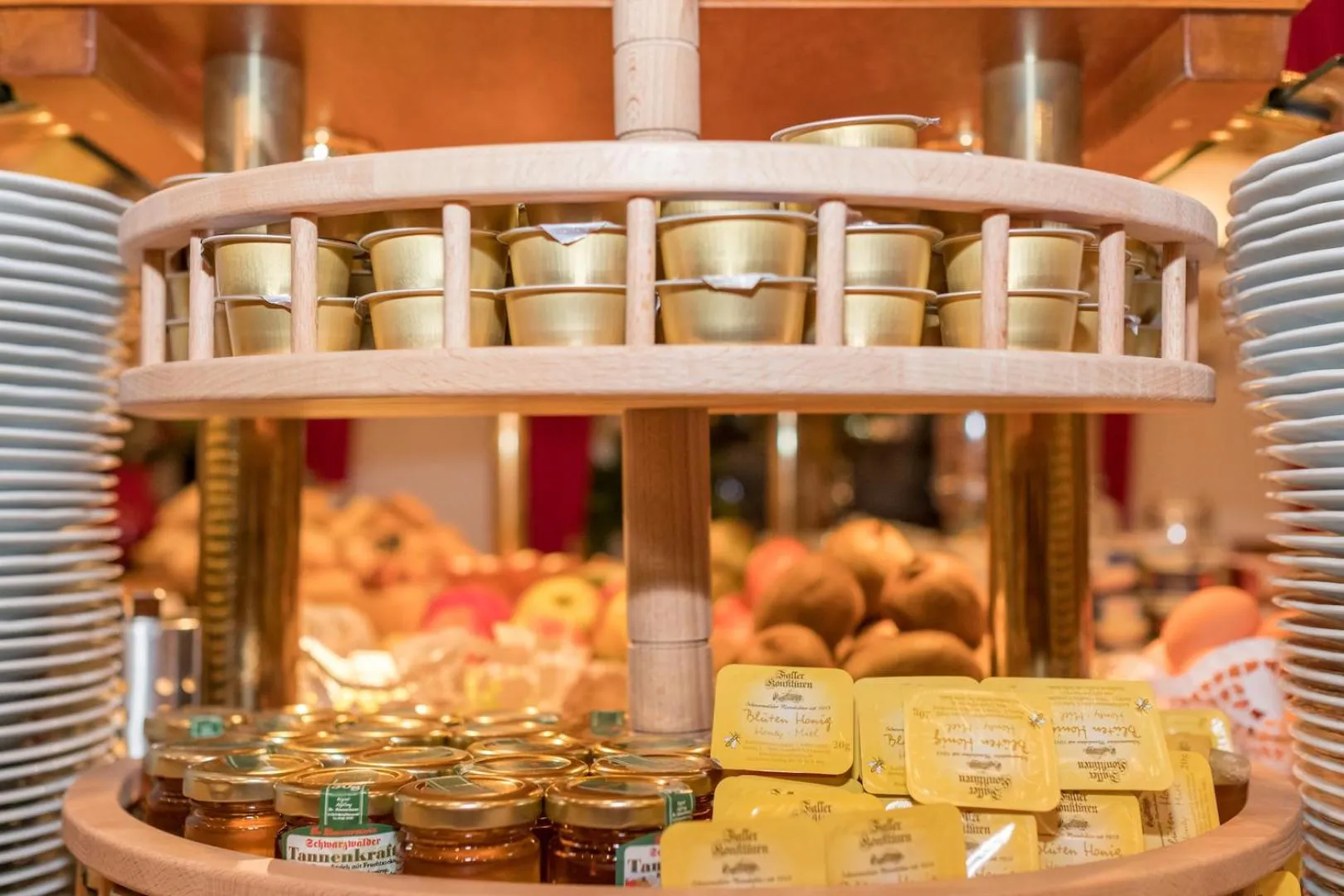 Buffet breakfast in Hotel Bayernland