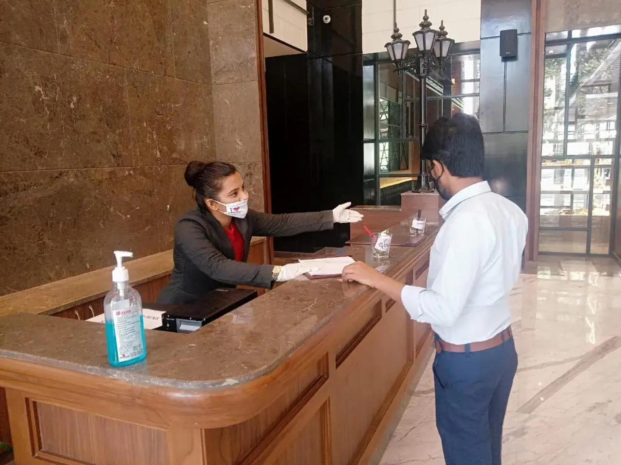 Lobby or reception in Hotel Polo Towers Agartala Lobby or reception in Hotel Polo Towers Agartala
